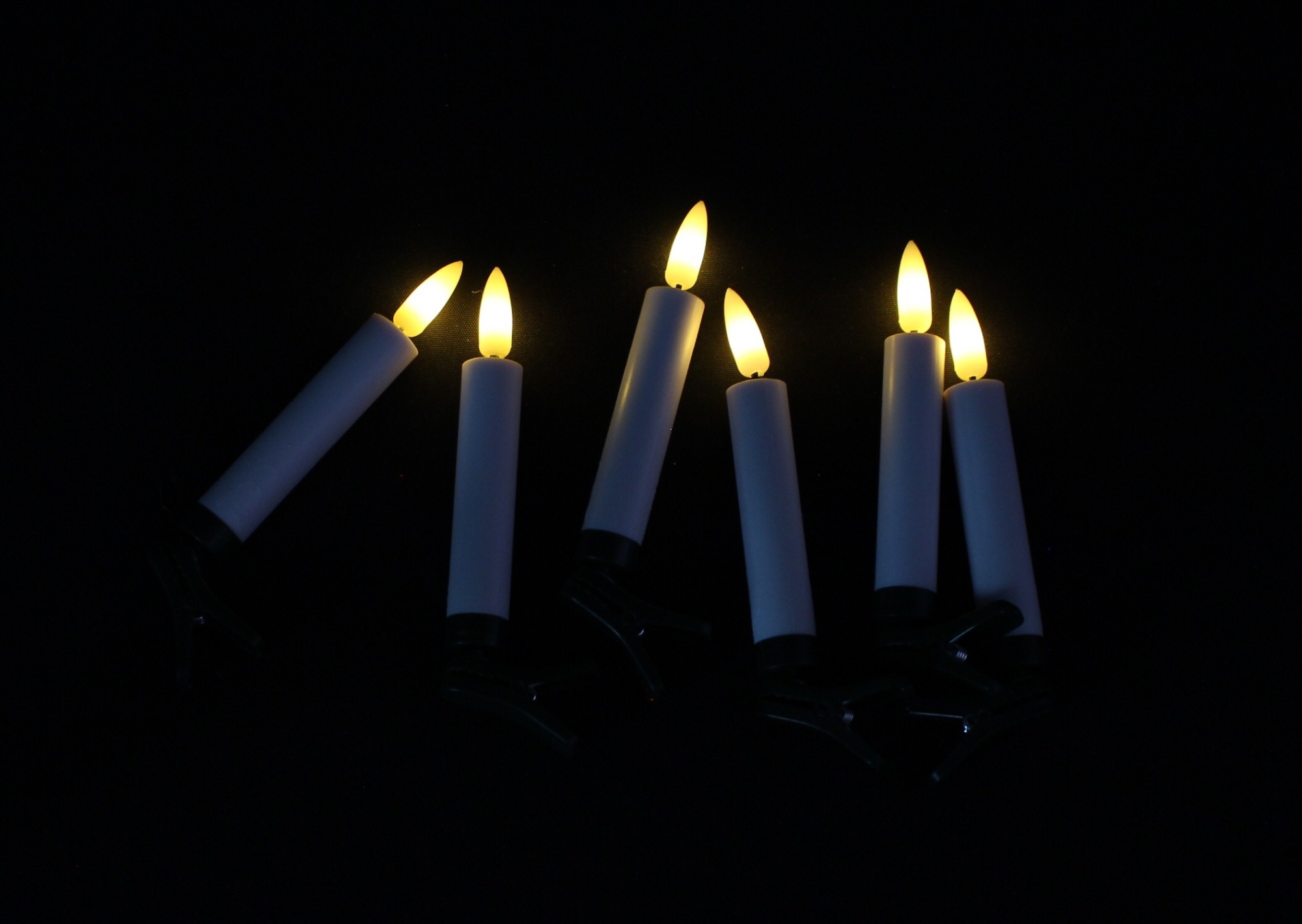 Acheter Bougie LED "Arbre de Noël", 7 pcs.  dans la boutique en ligne de Frank Flechtwaren pour Noël