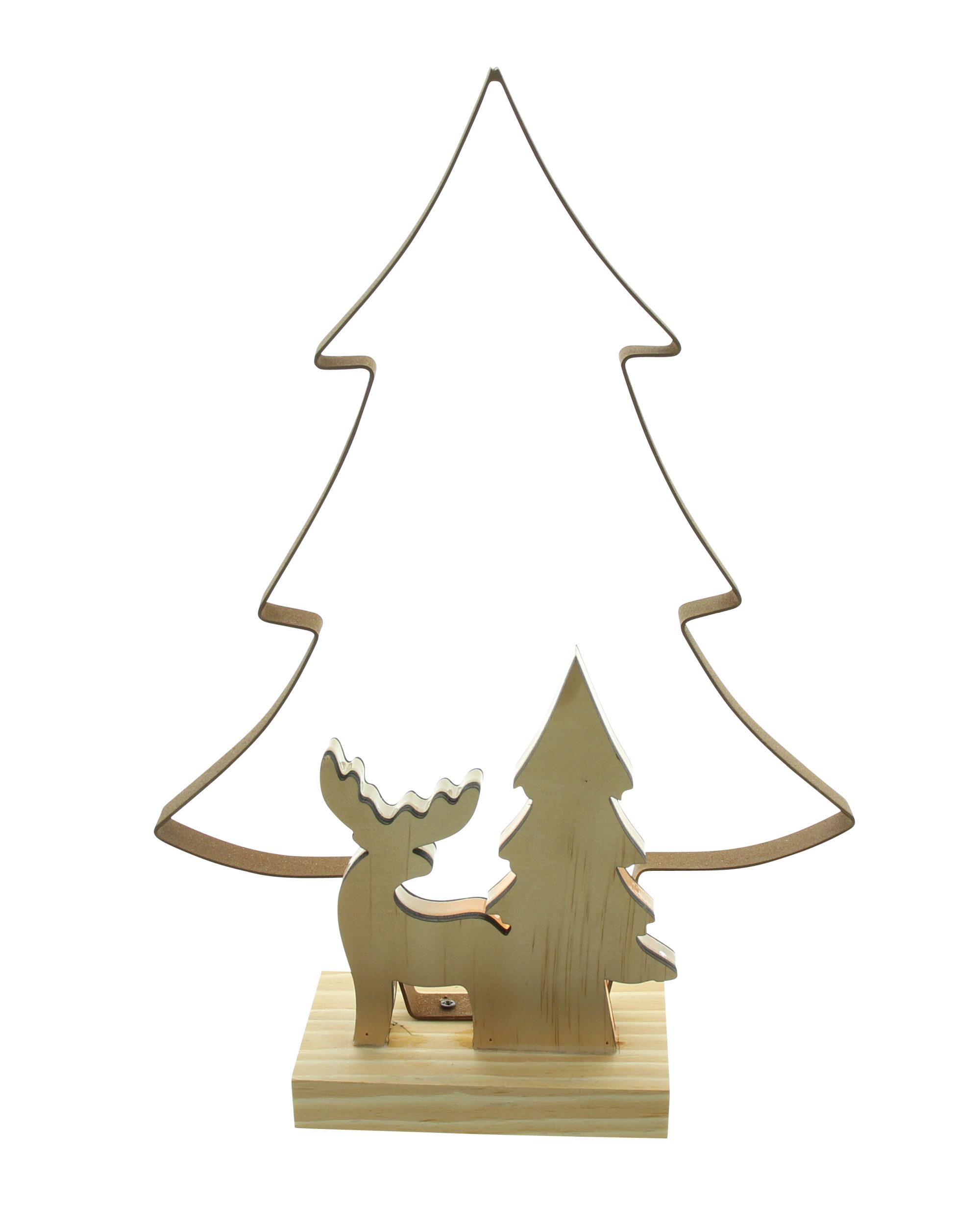 Acheter Décoration LED "sapin en métal"  dans la boutique en ligne de Frank Flechtwaren pour Noël