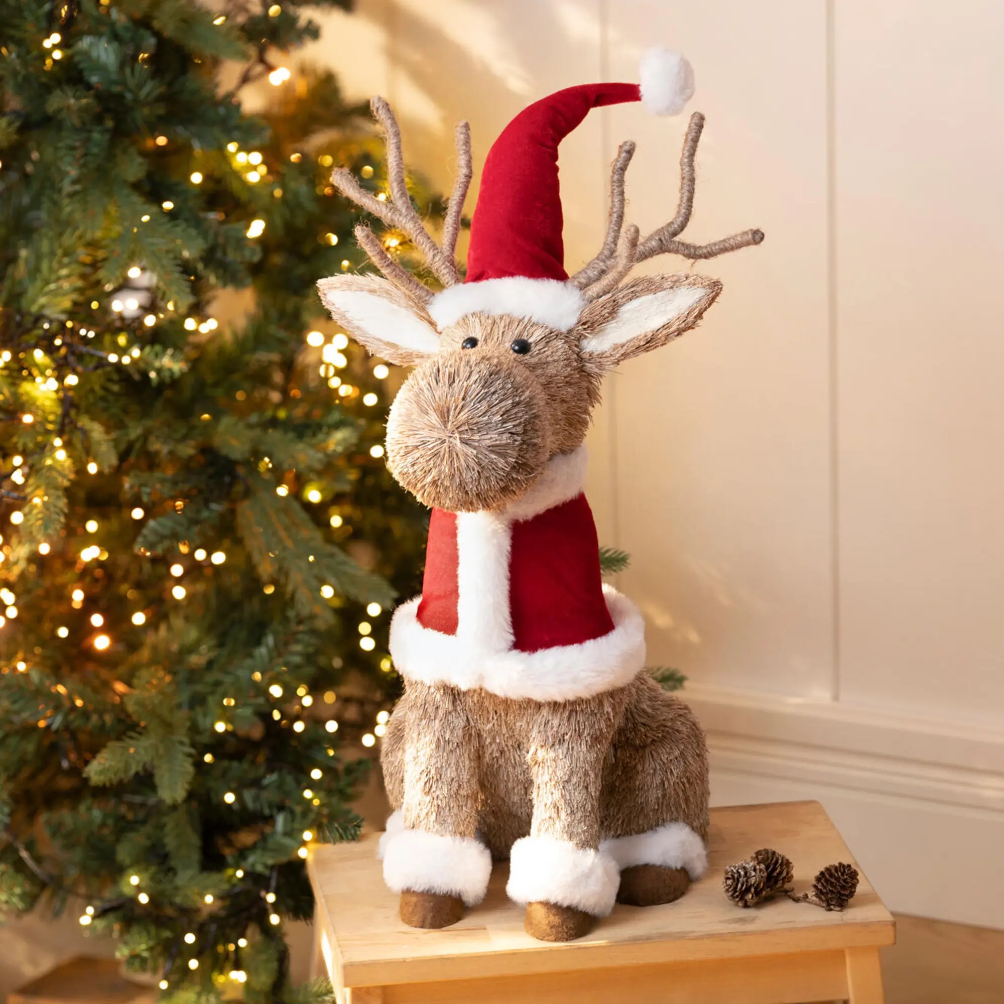 Acheter Figurine décorative « Santa's Deer » dans la boutique en ligne de Frank Flechtwaren