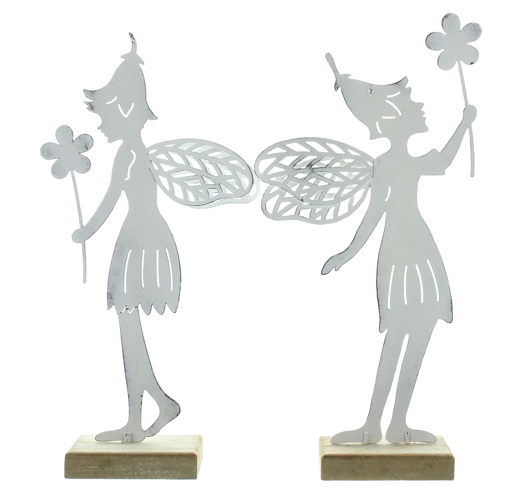 Acheter Lot de 2 figurines "fées des fleurs"  dans la boutique en ligne de Frank Flechtwaren pour Pâques