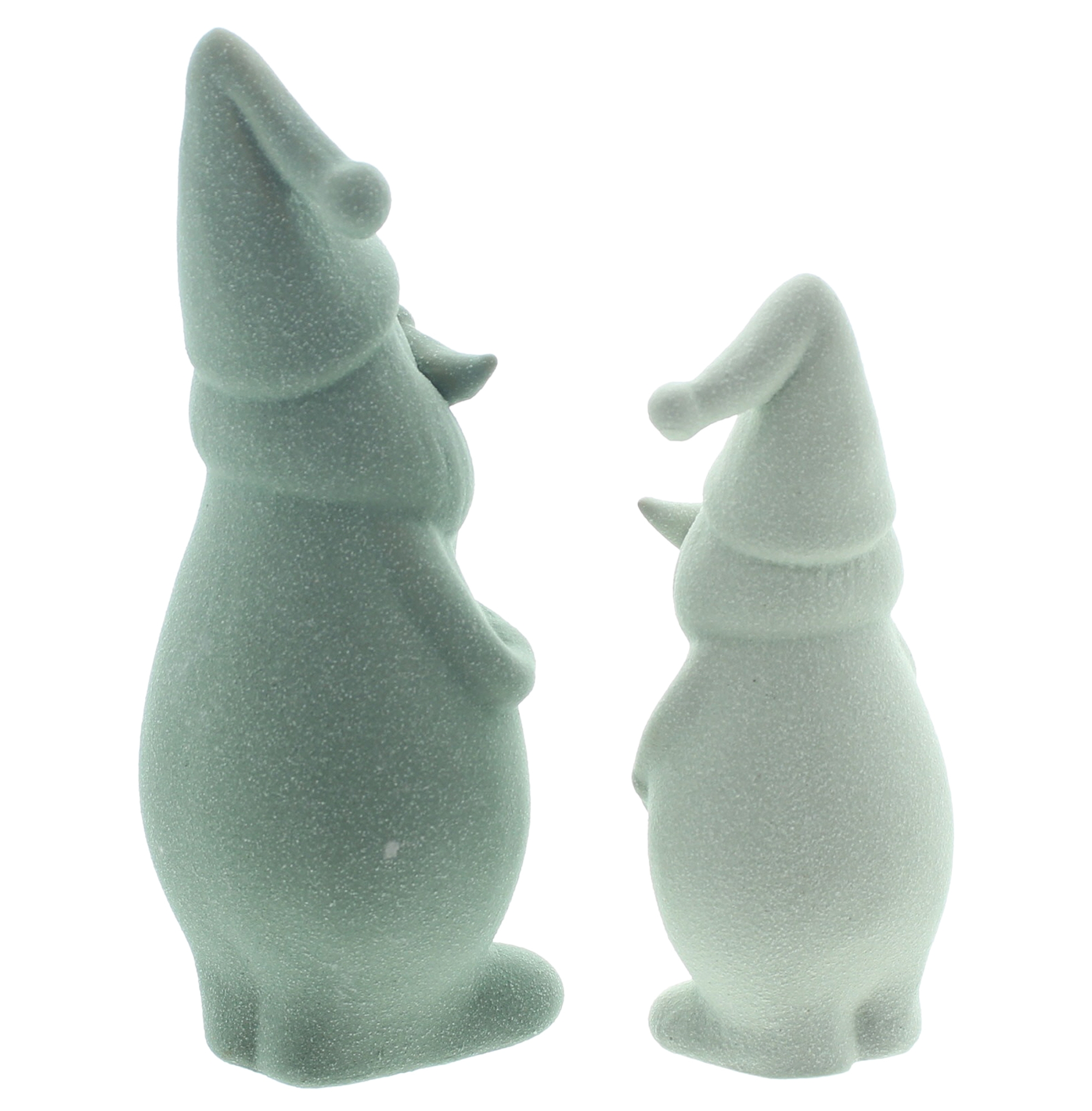 Acheter Lot de 2 Santas "Green"  dans la boutique en ligne de Frank Flechtwaren pour Pères Noël