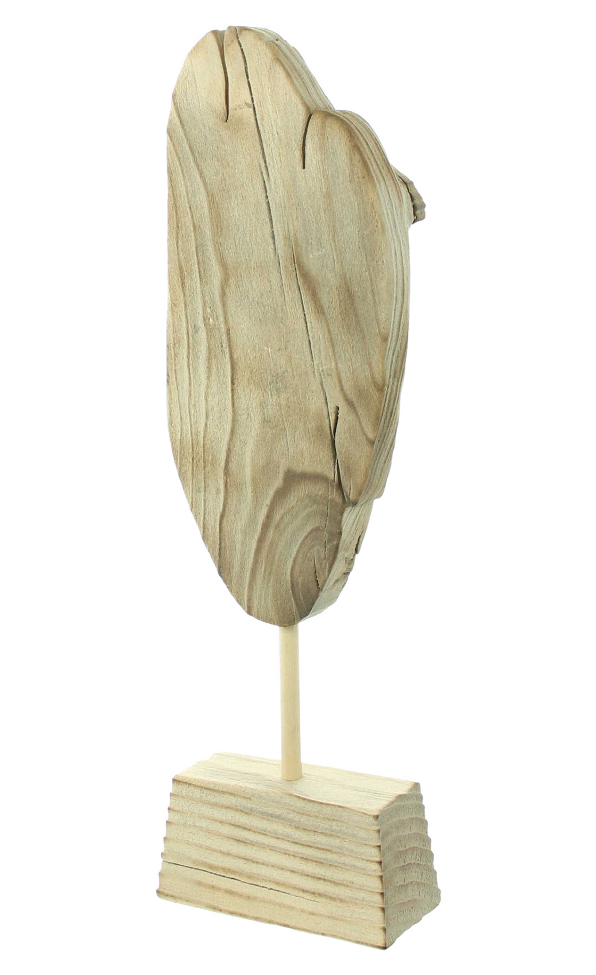 Acheter Décoration en bois "visage"  dans la boutique en ligne de Frank Flechtwaren pour Figurines décoratives