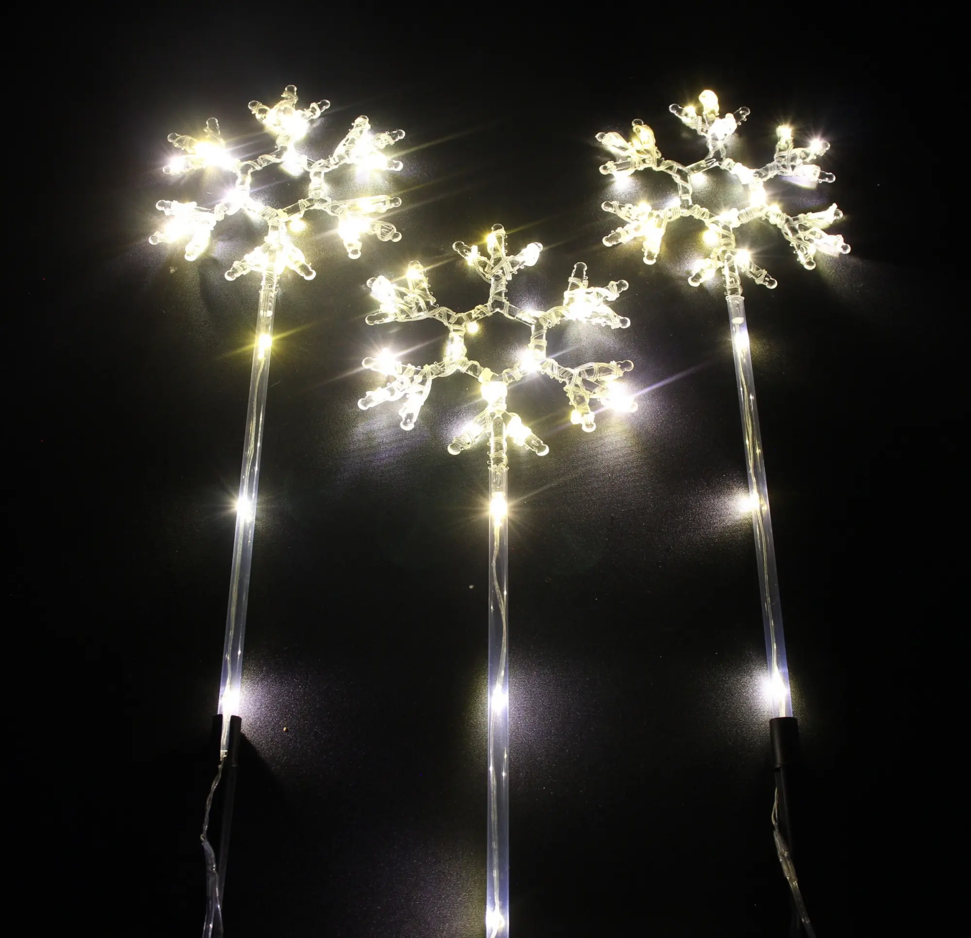 Acheter Pics LED "flocon de neige"  dans la boutique en ligne de Frank Flechtwaren pour Décoration de table LED