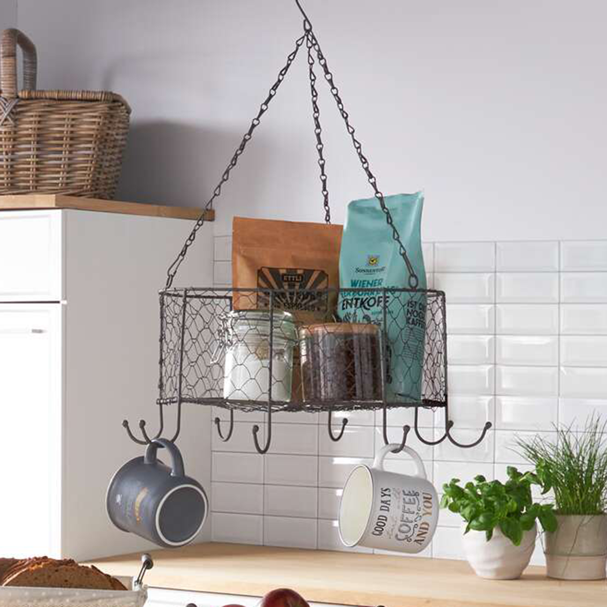 Acheter Suspension pour herbes aromatiques "nostalgie"  dans la boutique en ligne de Frank Flechtwaren