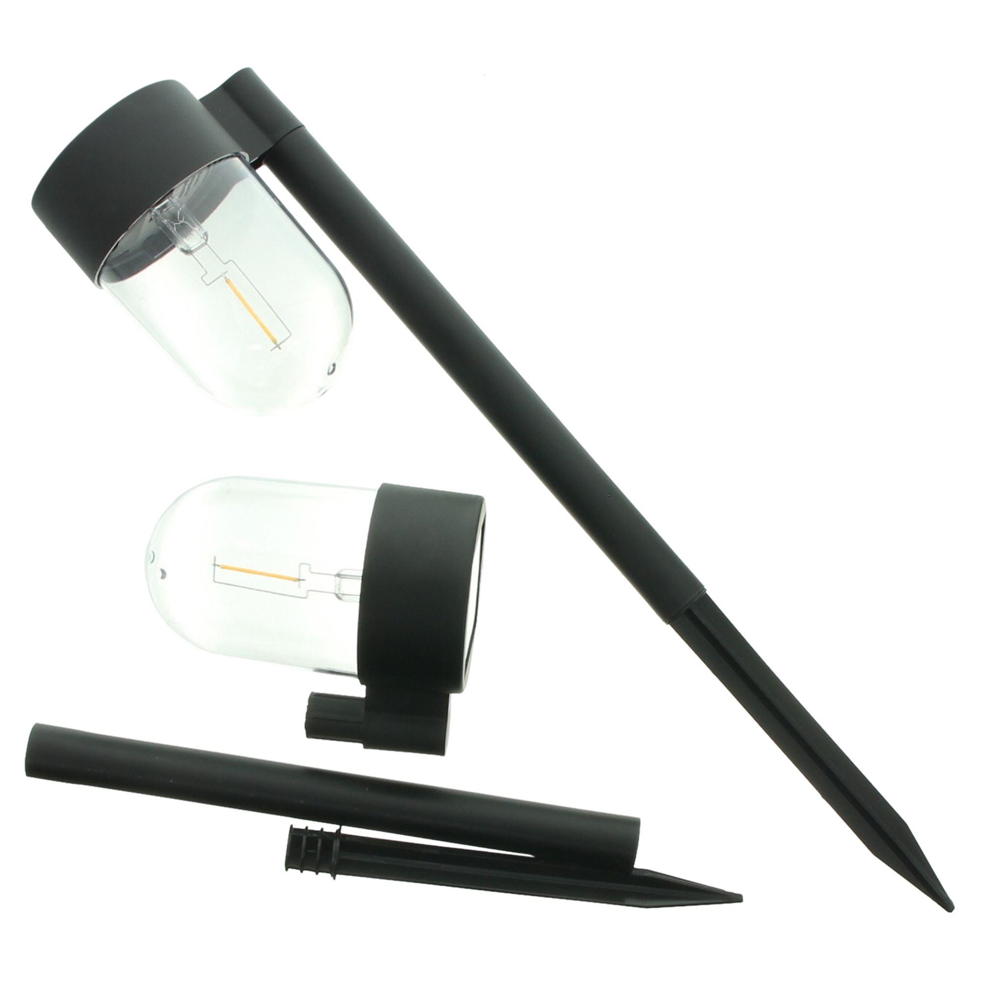 Acheter Lot de 2 prises solaires LED "éclairage de chemin"  dans la boutique en ligne de Frank Flechtwaren pour Nouvel arrivage