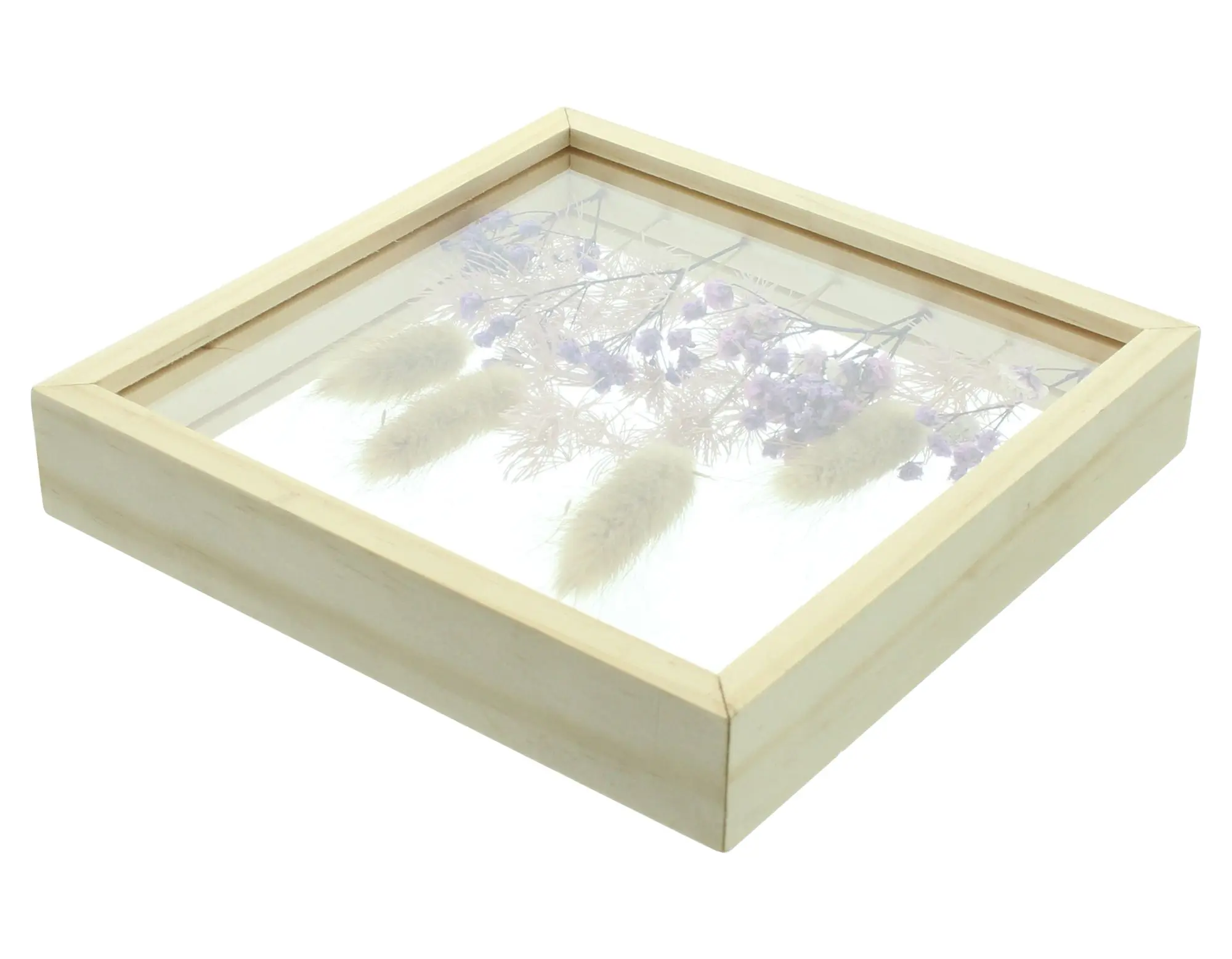 Acheter Cadre décoratif "fleurs séchées"  dans la boutique en ligne de Frank Flechtwaren pour Décorations murales