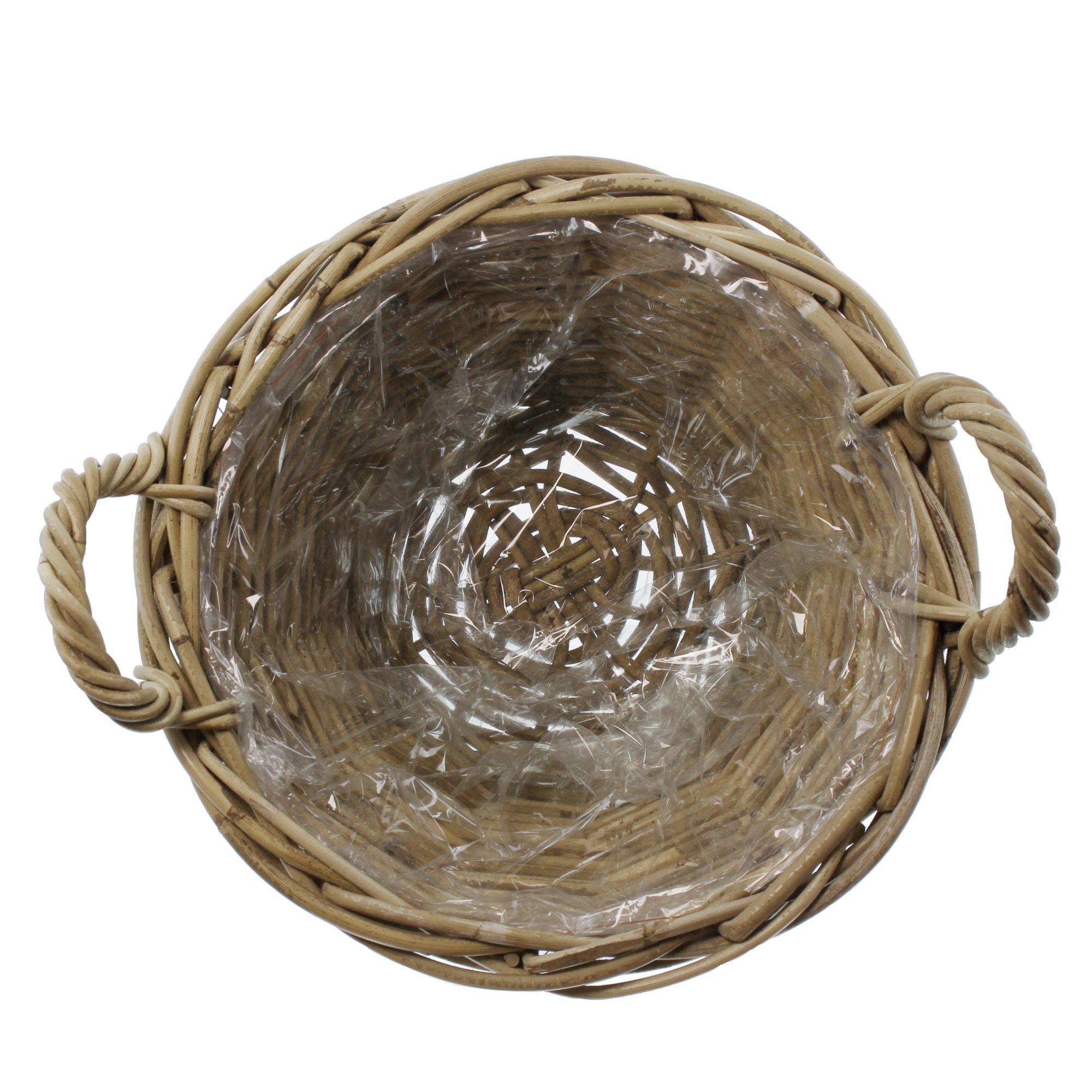 Acheter Panier à plantes "rotin", MM  dans la boutique en ligne de Frank Flechtwaren pour Jardinières corbeilles
