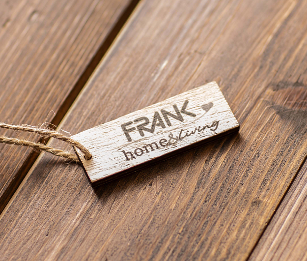 Plaque en bois gravée - FRANK Home & Living