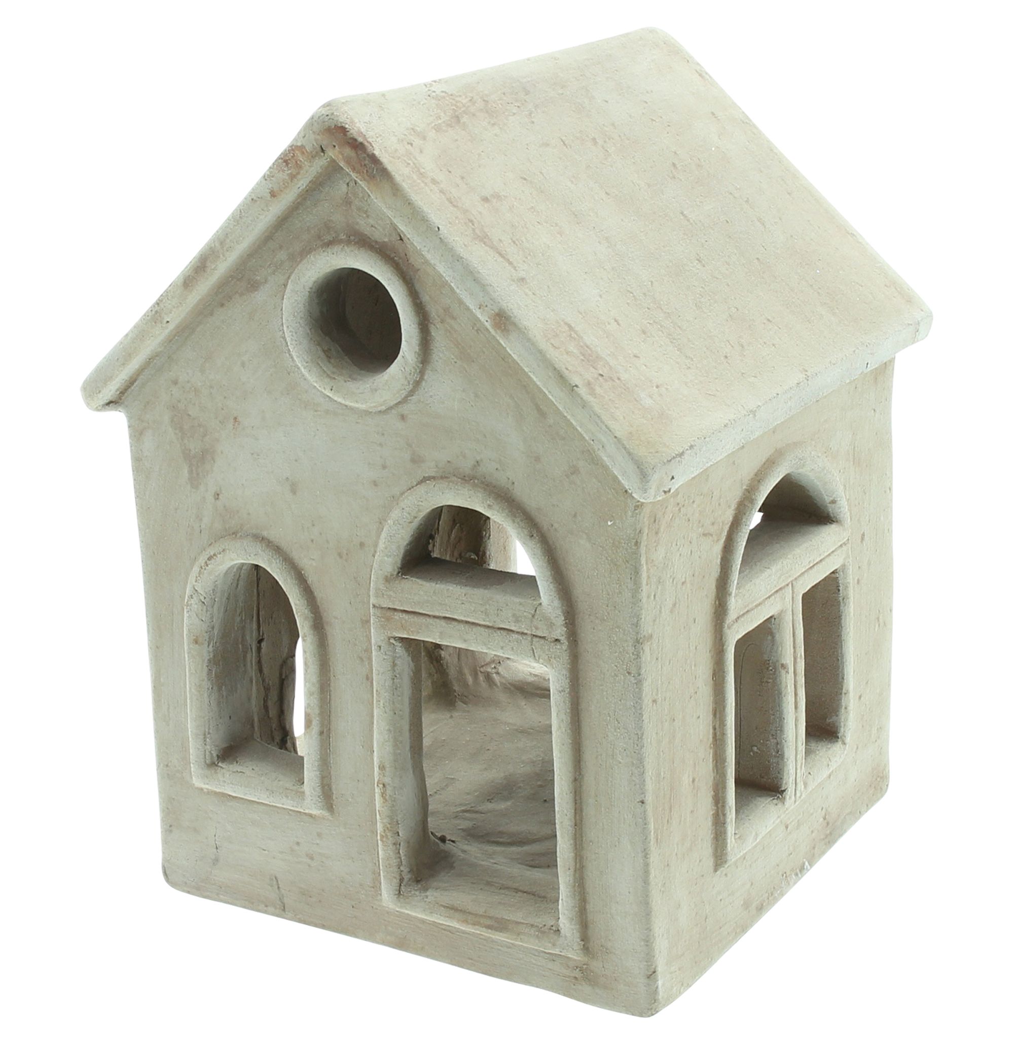 Acheter Maison en terre cuite "magie des lumières"  dans la boutique en ligne de Frank Flechtwaren pour Pâques