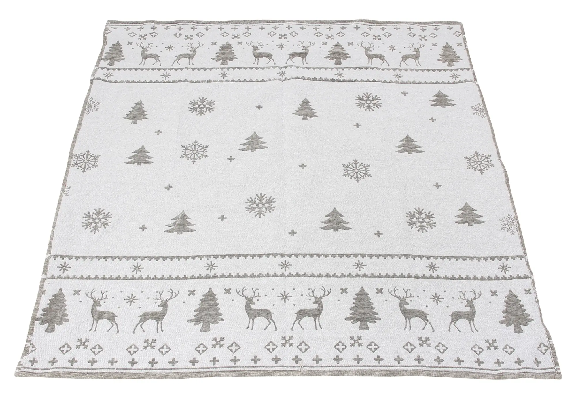 Acheter Couverture douillette "hiver nordique"  dans la boutique en ligne de Frank Flechtwaren pour Couvertures