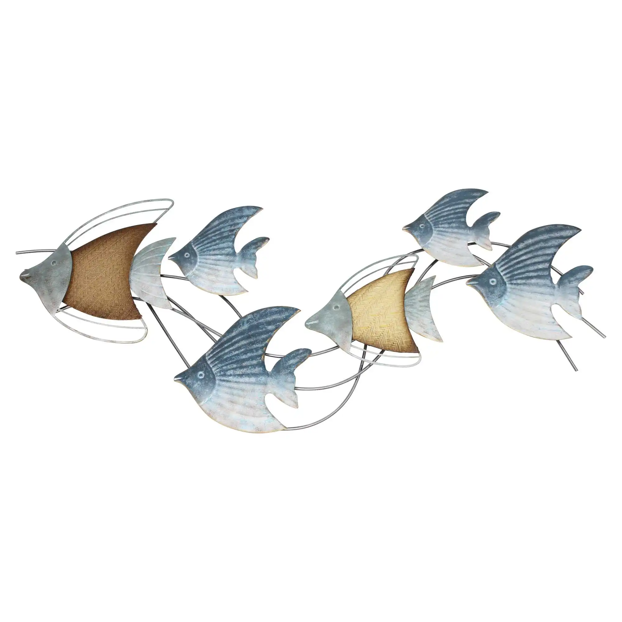 Acheter Décoration murale "banc de poissons"  dans la boutique en ligne de Frank Flechtwaren pour Décorations murales