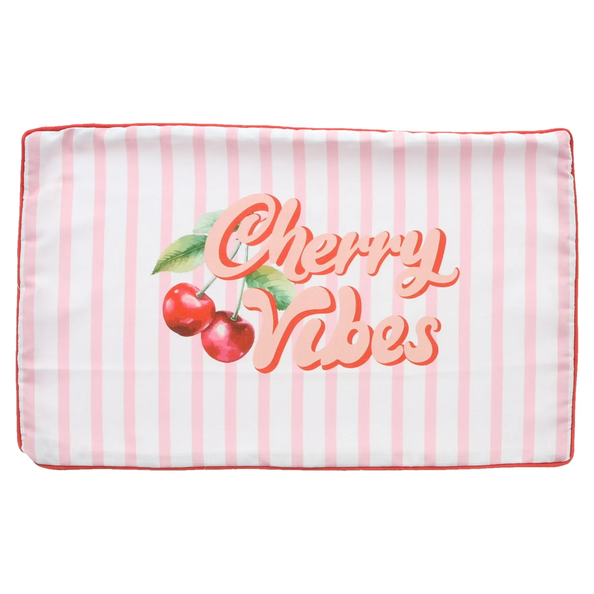 Acheter Housse de coussin "Cherry Vibes"  dans la boutique en ligne de Frank Flechtwaren pour Remplissages