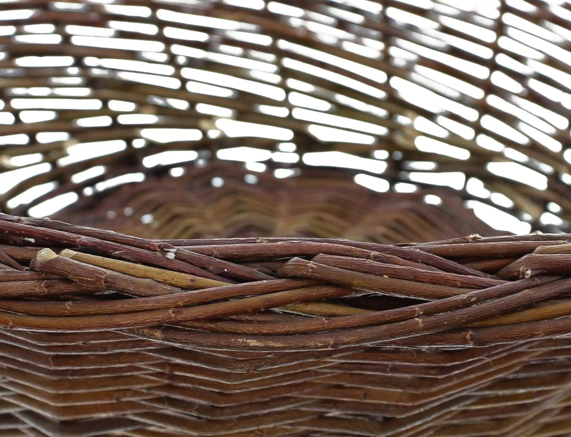 Acheter Panier de présentation "osier naturel", rond  dans la boutique en ligne de Frank Flechtwaren pour Décorations magasin