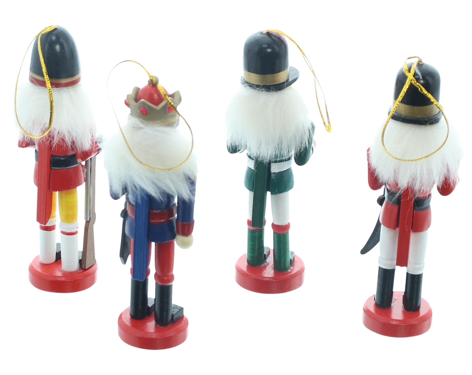 Acheter Lot de 4 suspensions "casse-noisette"  dans la boutique en ligne de Frank Flechtwaren pour Décorations pour sapins de Noël