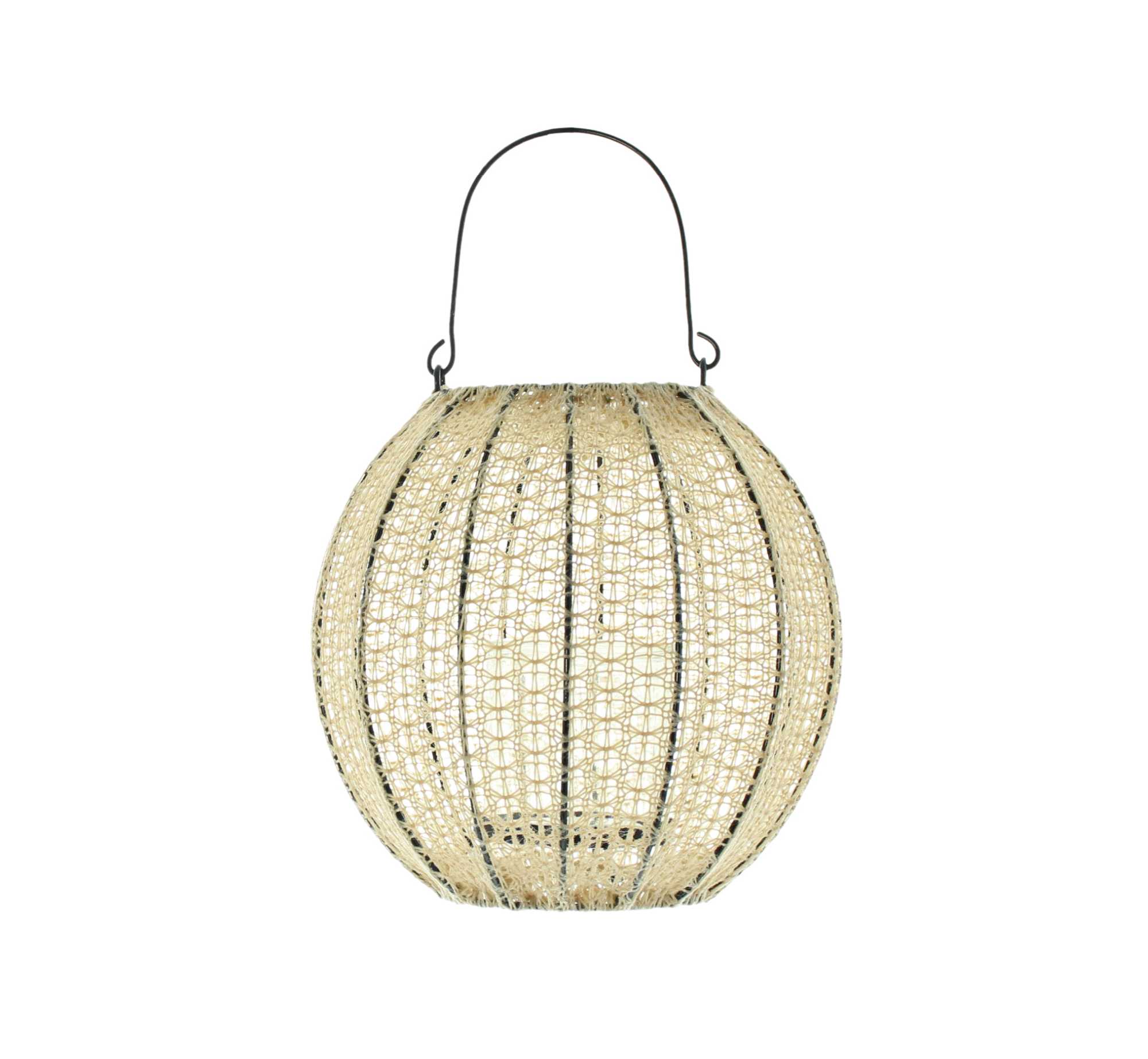 Acheter Lanterne "tissage", beige  dans la boutique en ligne de Frank Flechtwaren