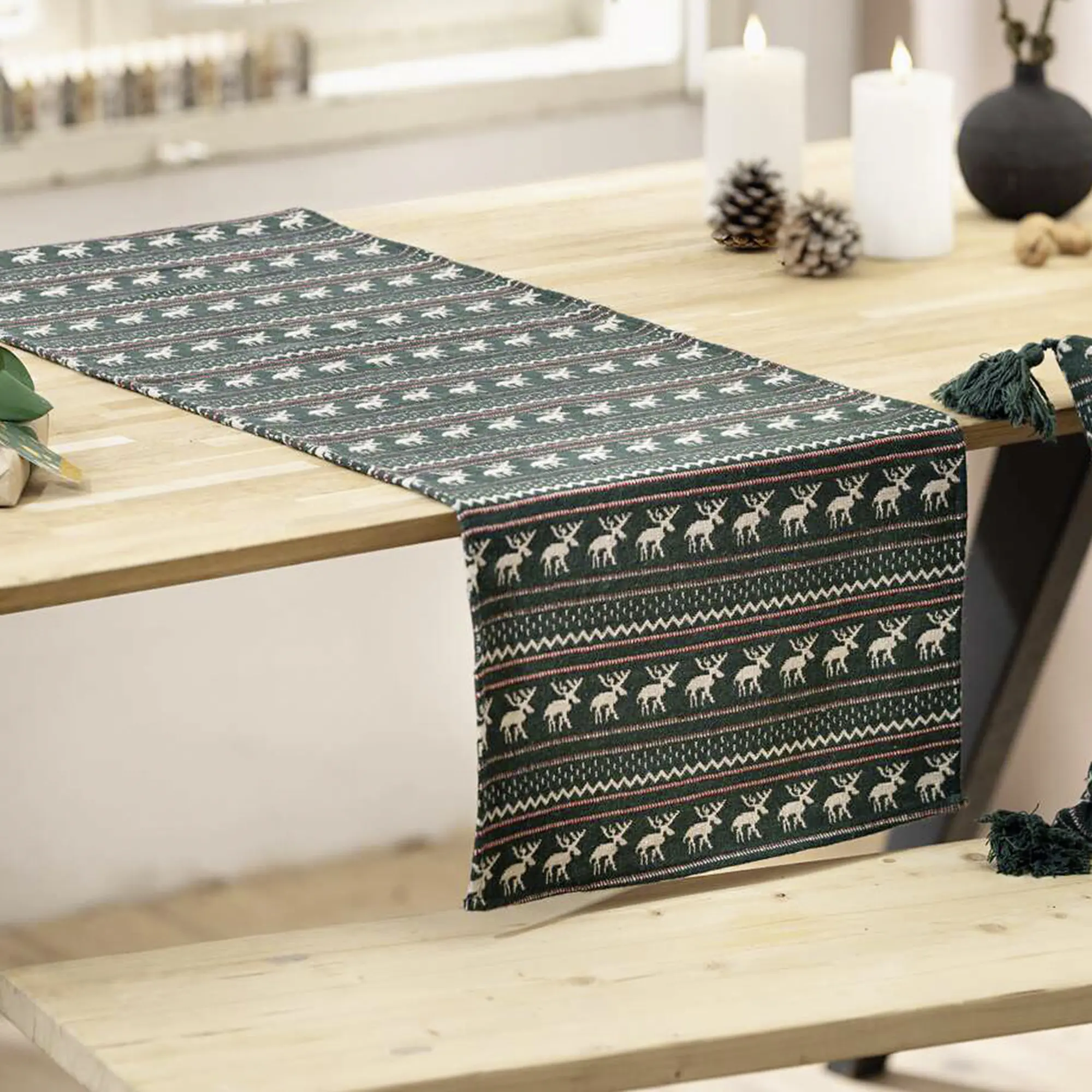 Acheter Chemin de table "Scandinavie"  dans la boutique en ligne de Frank Flechtwaren