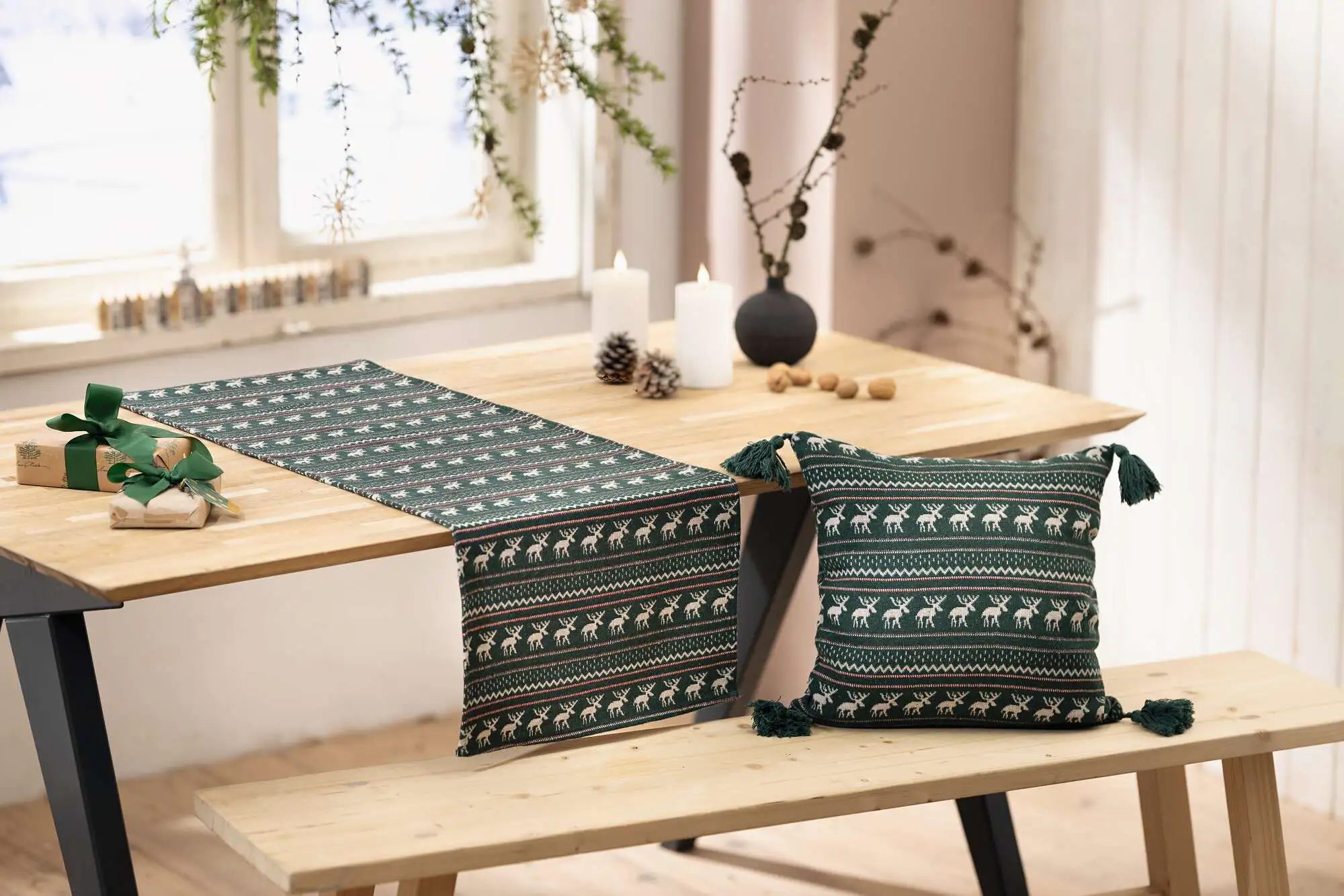 Acheter Chemin de table "Scandinavie"  dans la boutique en ligne de Frank Flechtwaren pour Chemins de table