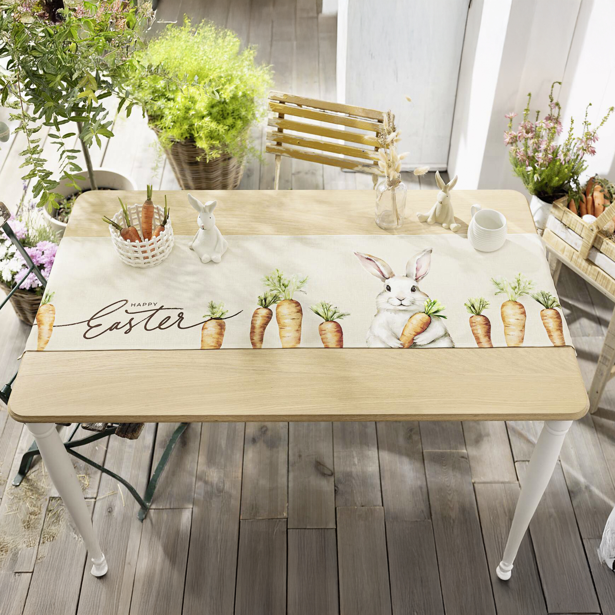 Acheter Chemin de table "Happy Easter"  dans la boutique en ligne de Frank Flechtwaren