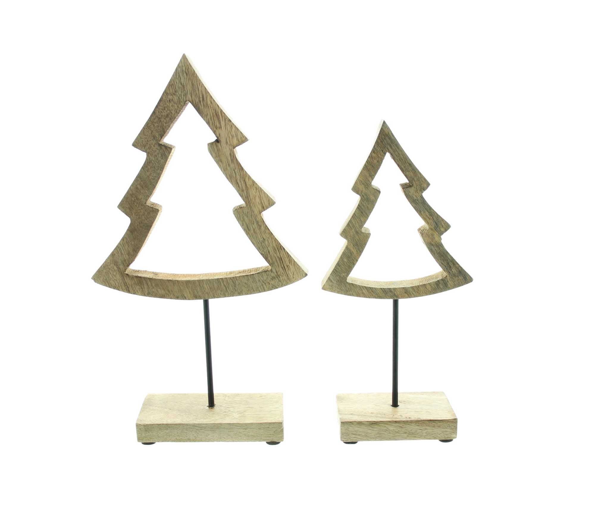 Acheter Lot de 2 décorations de Noël "sapin"  dans la boutique en ligne de Frank Flechtwaren pour Sapins