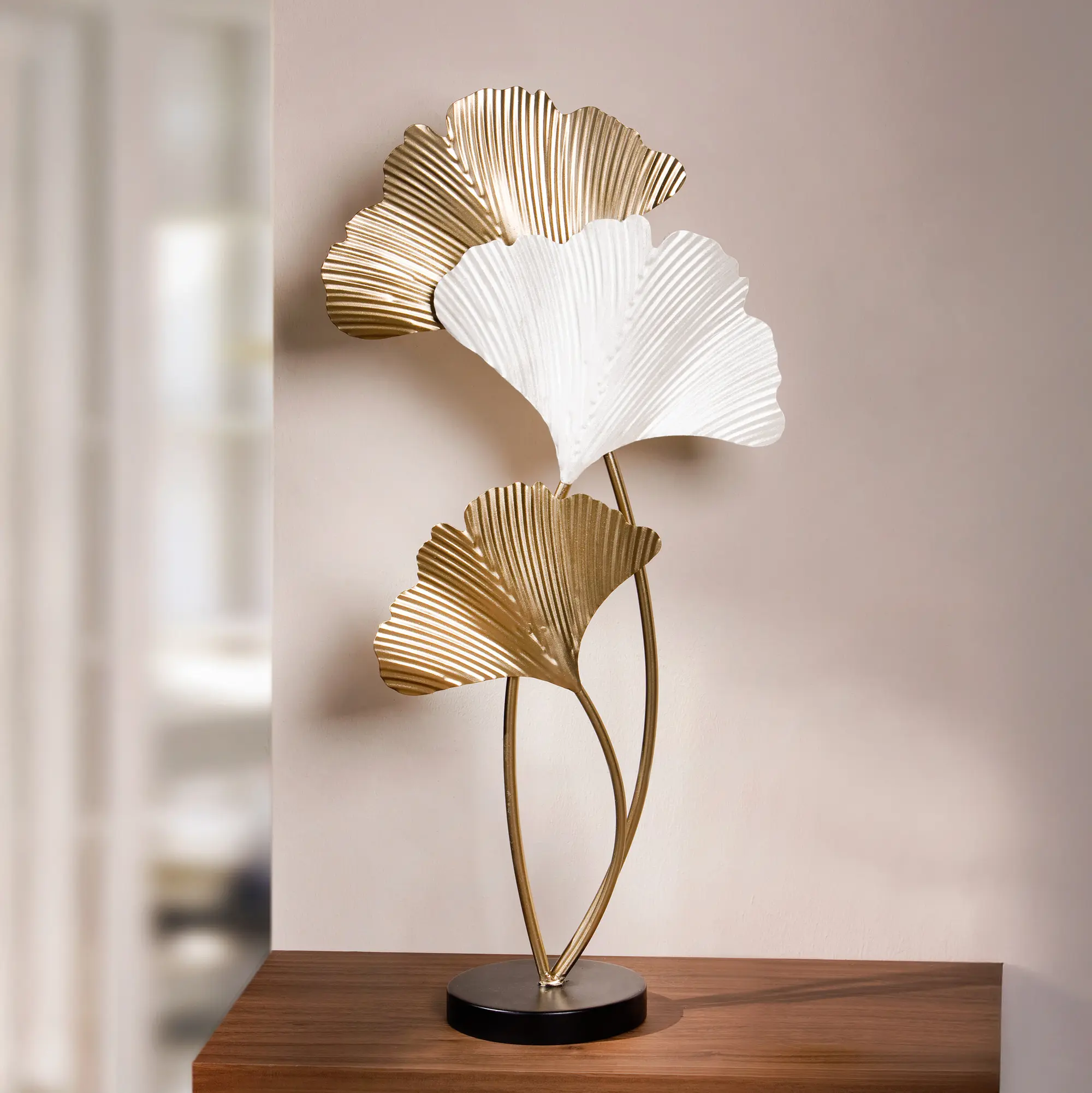 Acheter Décoration métal "Ginkgo"  dans la boutique en ligne de Frank Flechtwaren