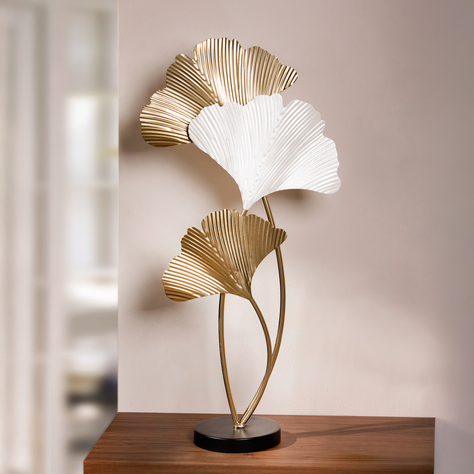Acheter Décoration métal "Ginkgo"  dans la boutique en ligne de Frank Flechtwaren