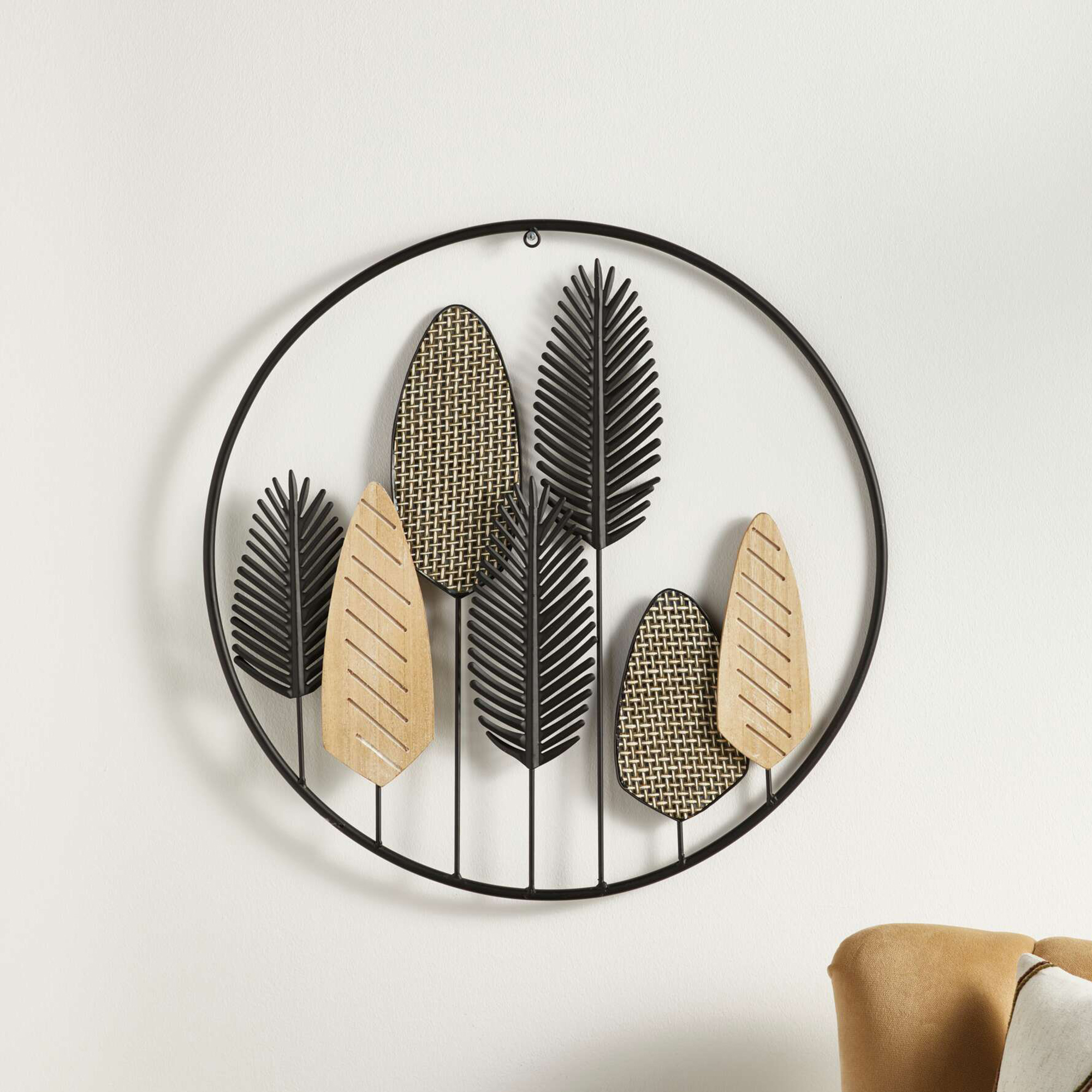 Acheter Décoration murale "mélange de feuilles"  dans la boutique en ligne de Frank Flechtwaren