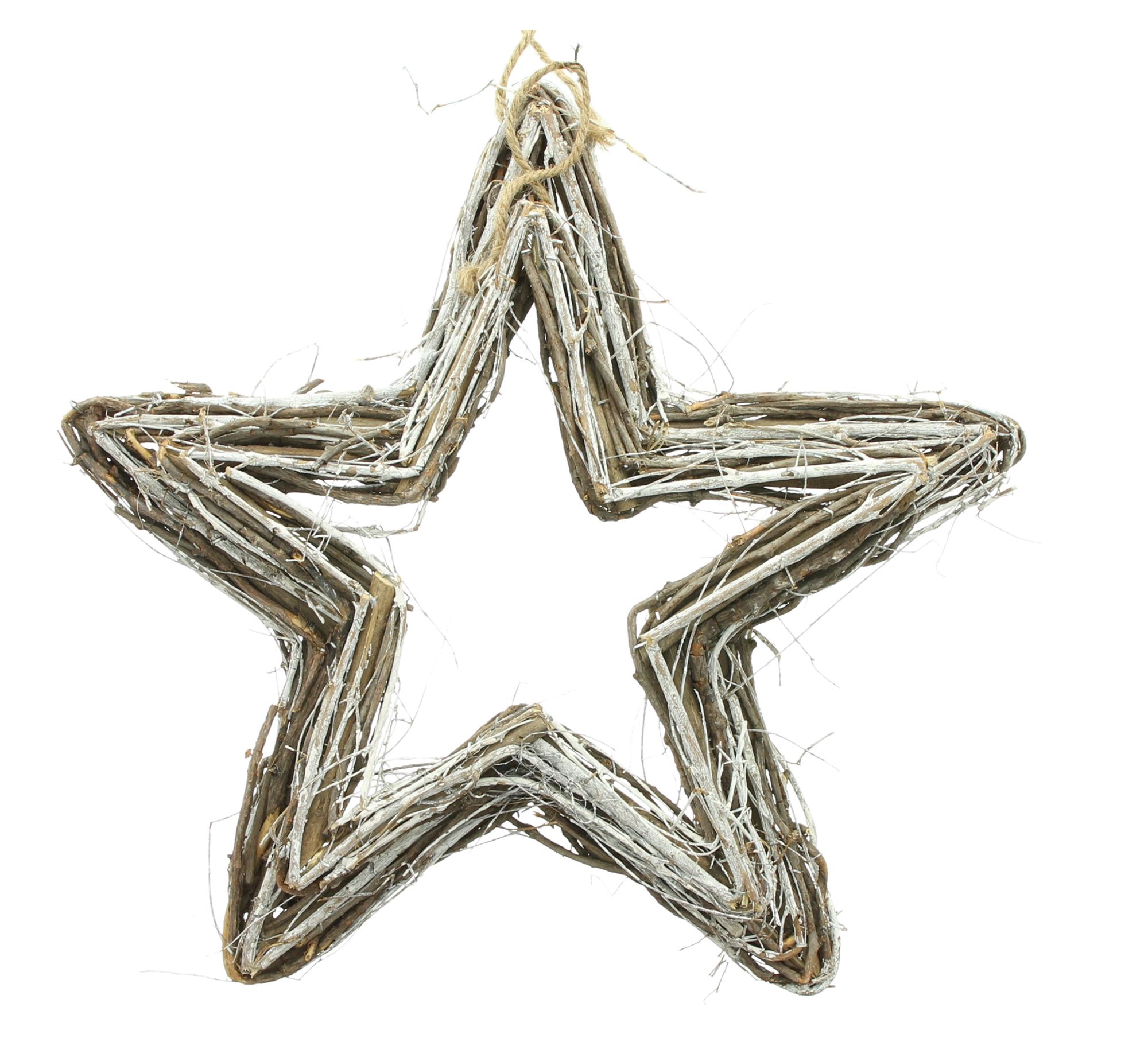 Acheter Lot de 2 étoiles "rustique"  dans la boutique en ligne de Frank Flechtwaren pour Noël