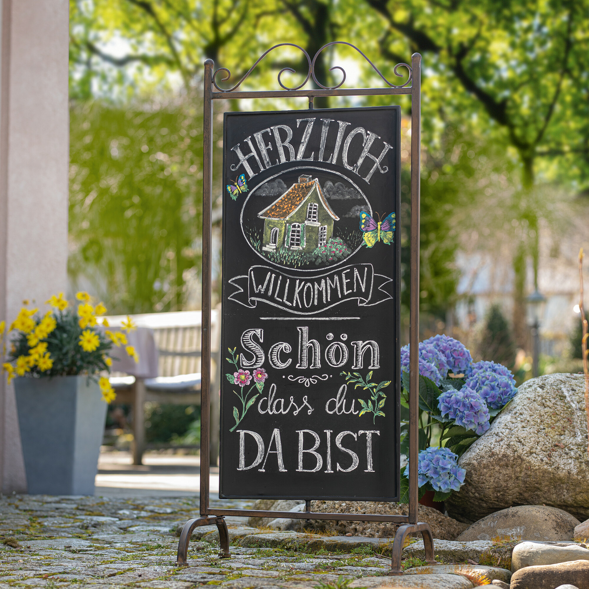 Acheter Tableau noir "nostalgie"  dans la boutique en ligne de Frank Flechtwaren