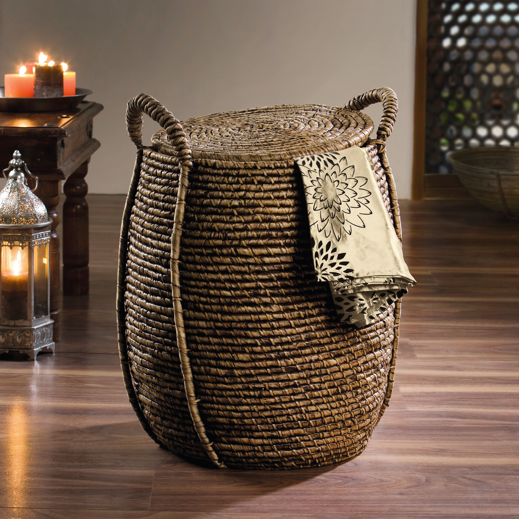 Acheter Panier à linge "Oriental Heat"  dans la boutique en ligne de Frank Flechtwaren