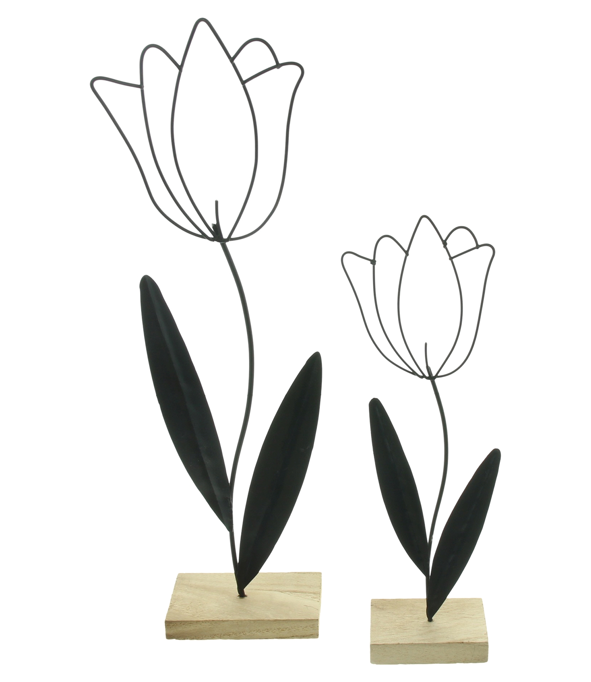 Acheter Lot de 2 tulipes "moderne"  dans la boutique en ligne de Frank Flechtwaren pour Nouvel arrivage
