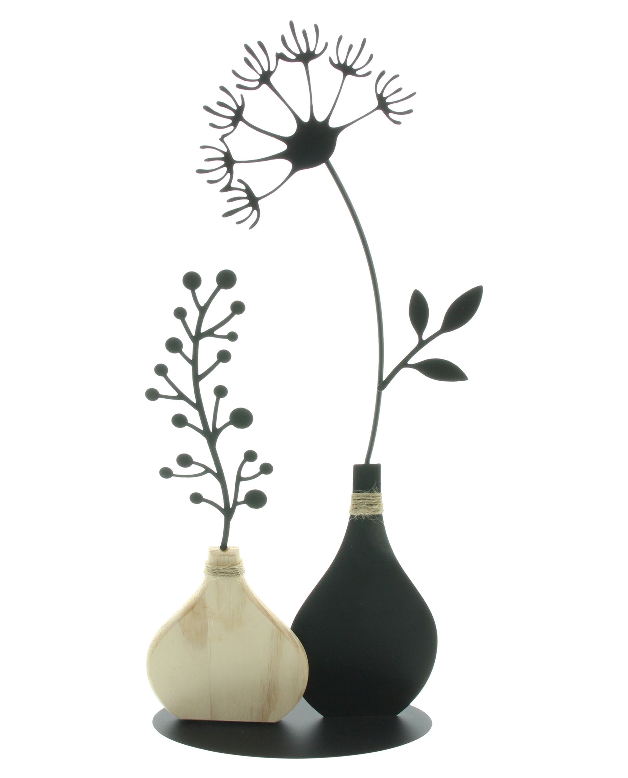 Acheter Décoration métallique "vases" dans la boutique en ligne de Frank Flechtwaren pour Figurines décoratives Acheter Décoration métallique "vases" dans la boutique en ligne de Frank Flechtwaren pour Figurines décoratives