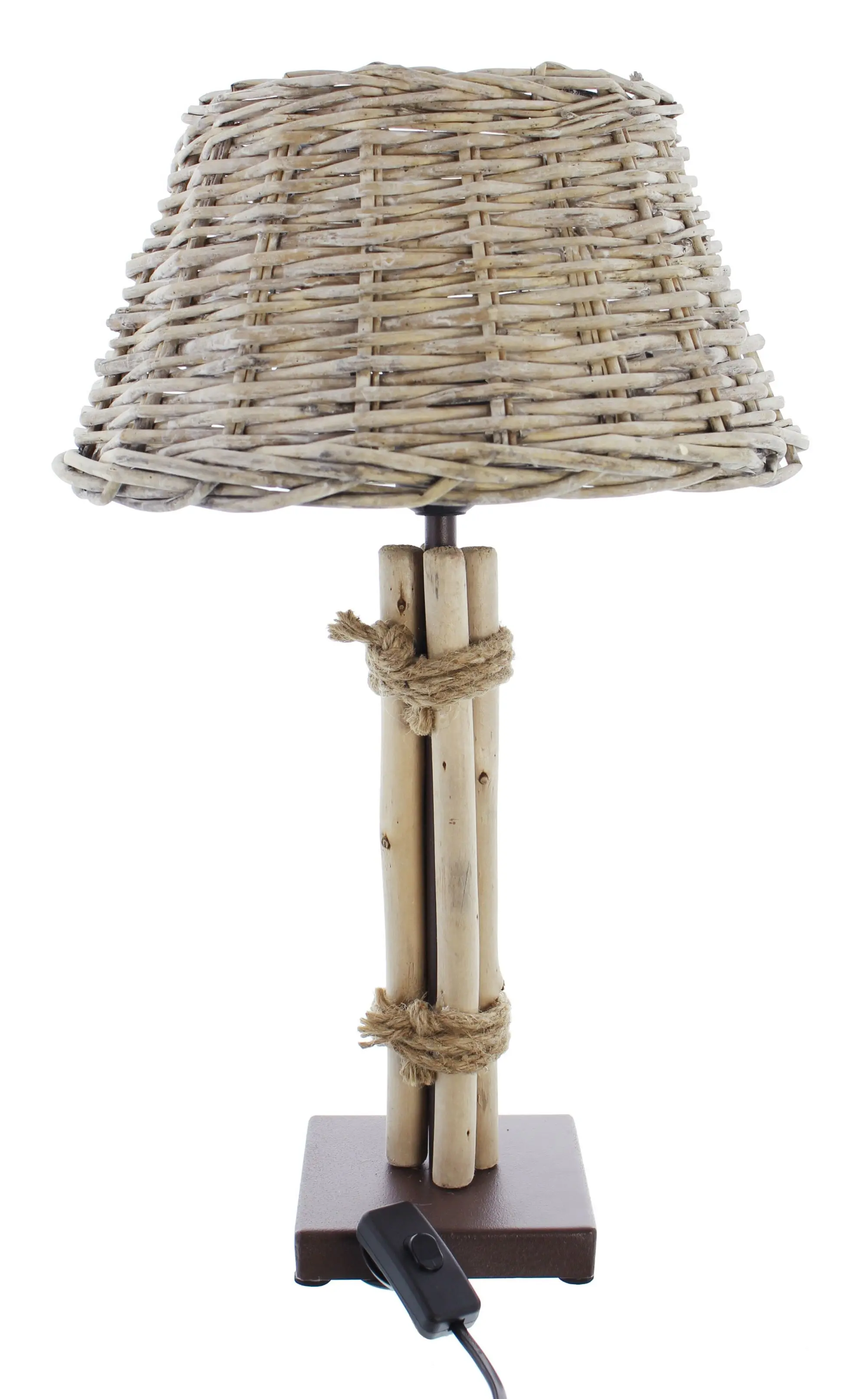 Acheter Lampe de table "charme"  dans la boutique en ligne de Frank Flechtwaren pour Chambre à coucher