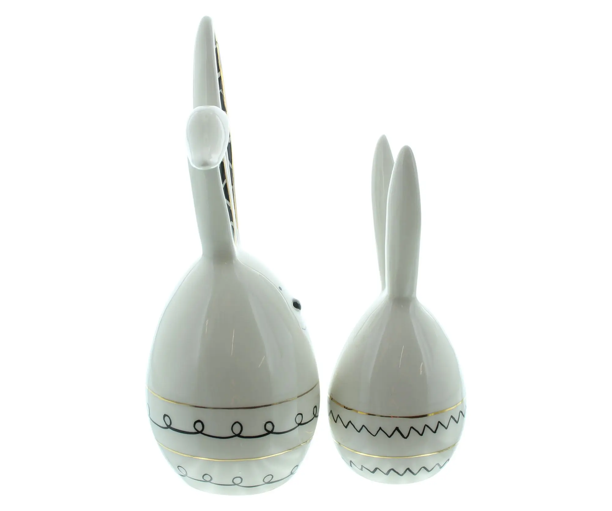 Acheter Lot de 2 lapins "style"  dans la boutique en ligne de Frank Flechtwaren pour Lapin &amp; co