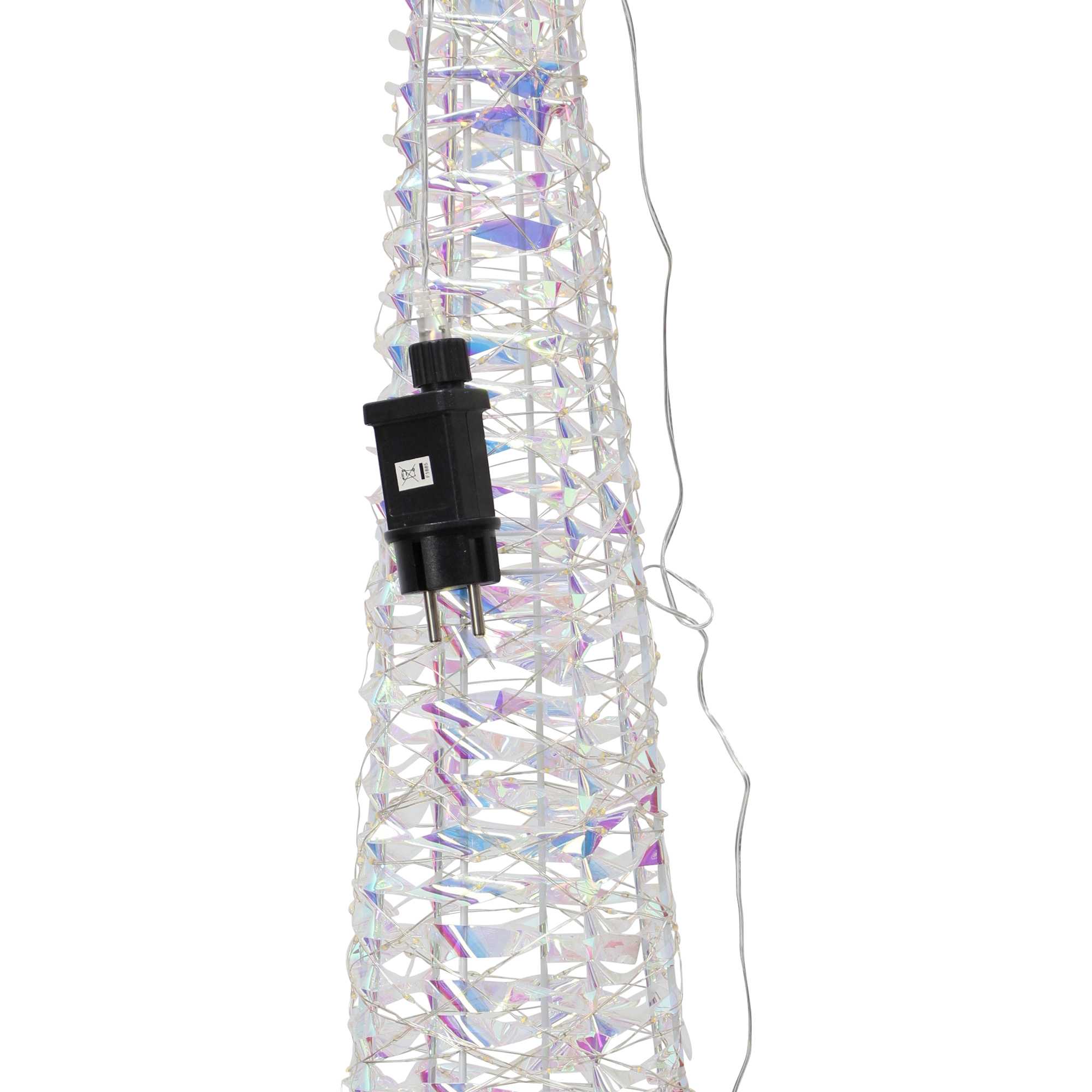 Acheter Cône LED "Rainbow ", grand  dans la boutique en ligne de Frank Flechtwaren pour Noël