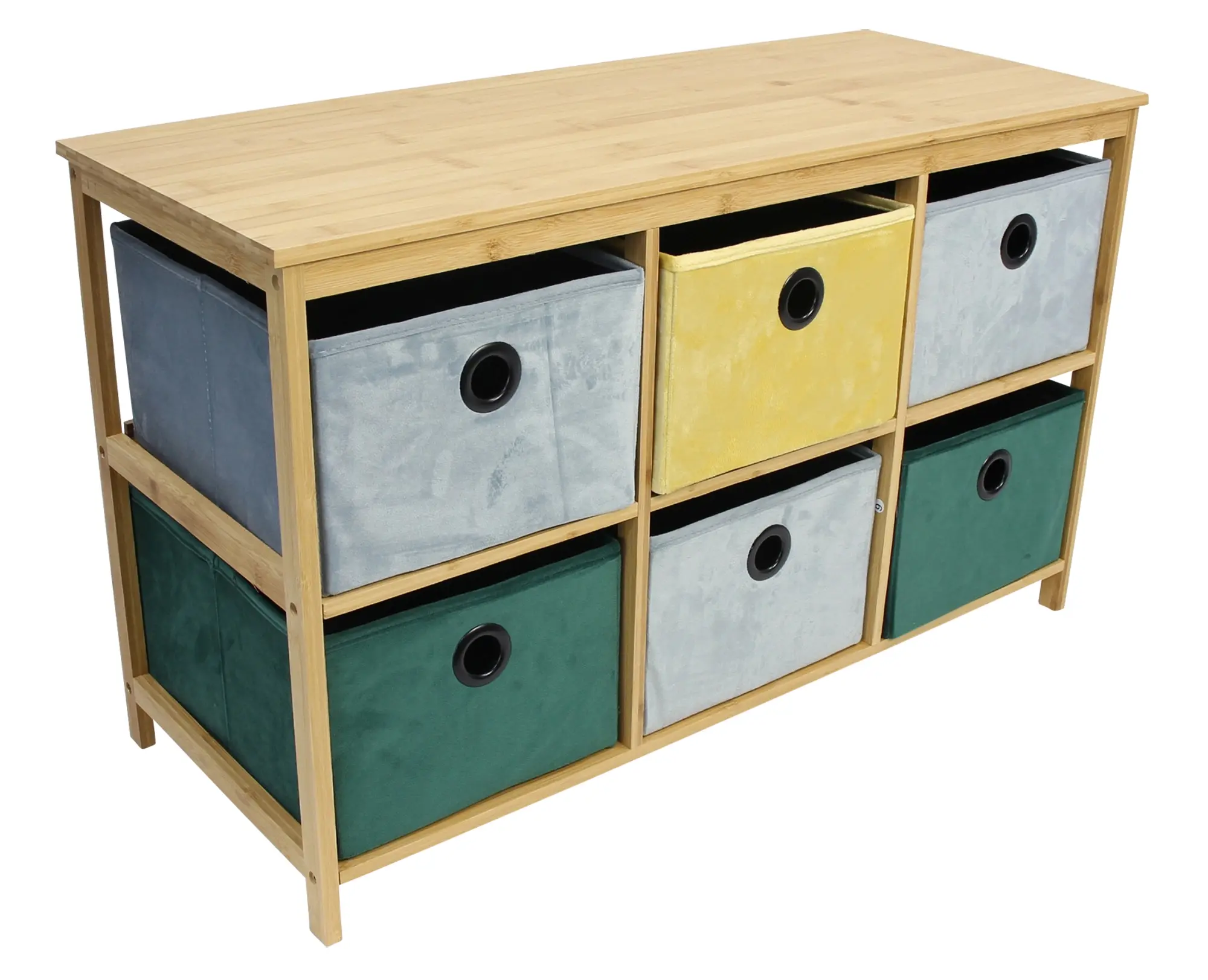 Acheter Étagère en bambou "multicol en bambou "multicolor"  dans la boutique en ligne de Frank Flechtwaren pour Étagères