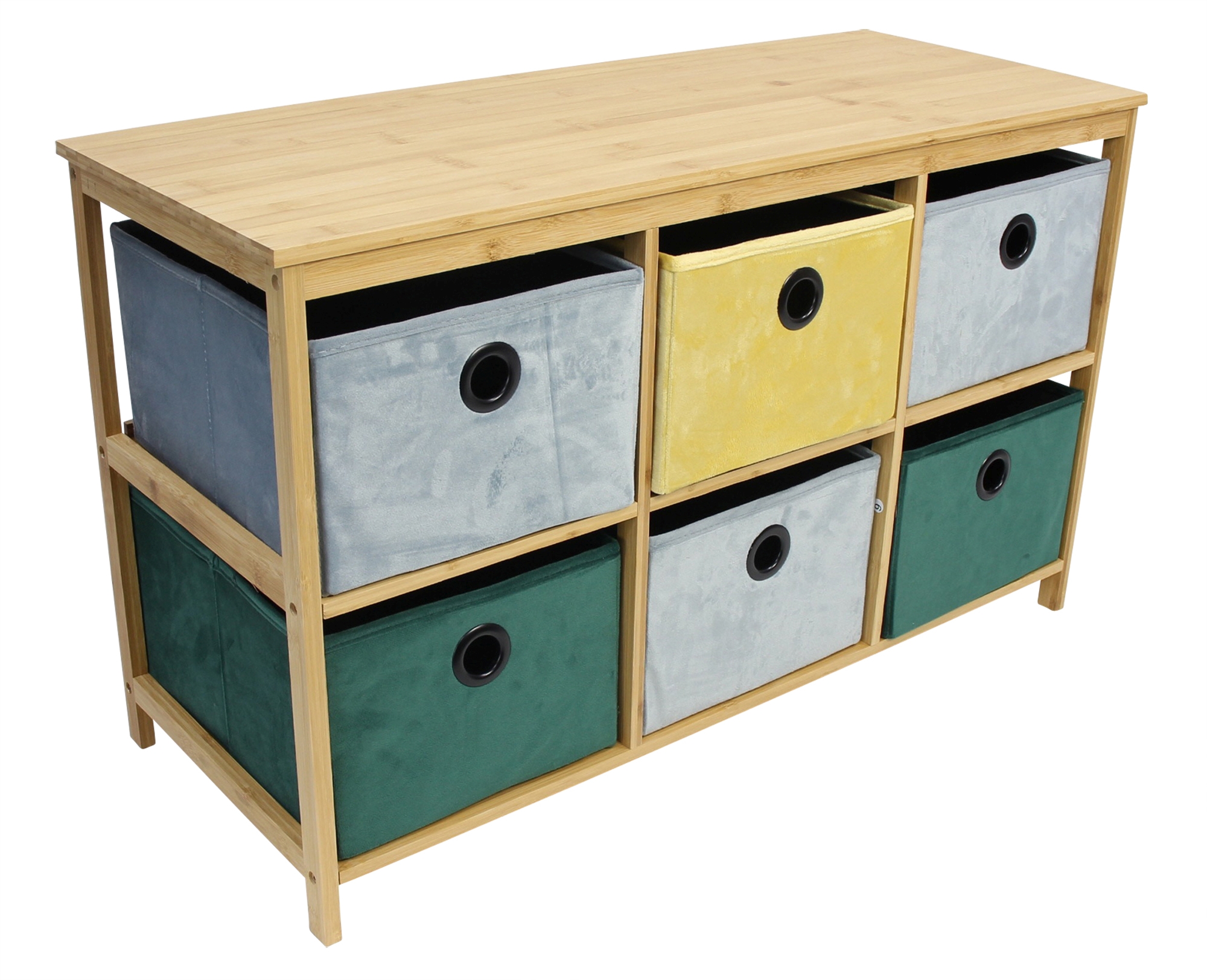 Acheter Étagère en bambou "multicol en bambou "multicolor"  dans la boutique en ligne de Frank Flechtwaren pour Shop by Room