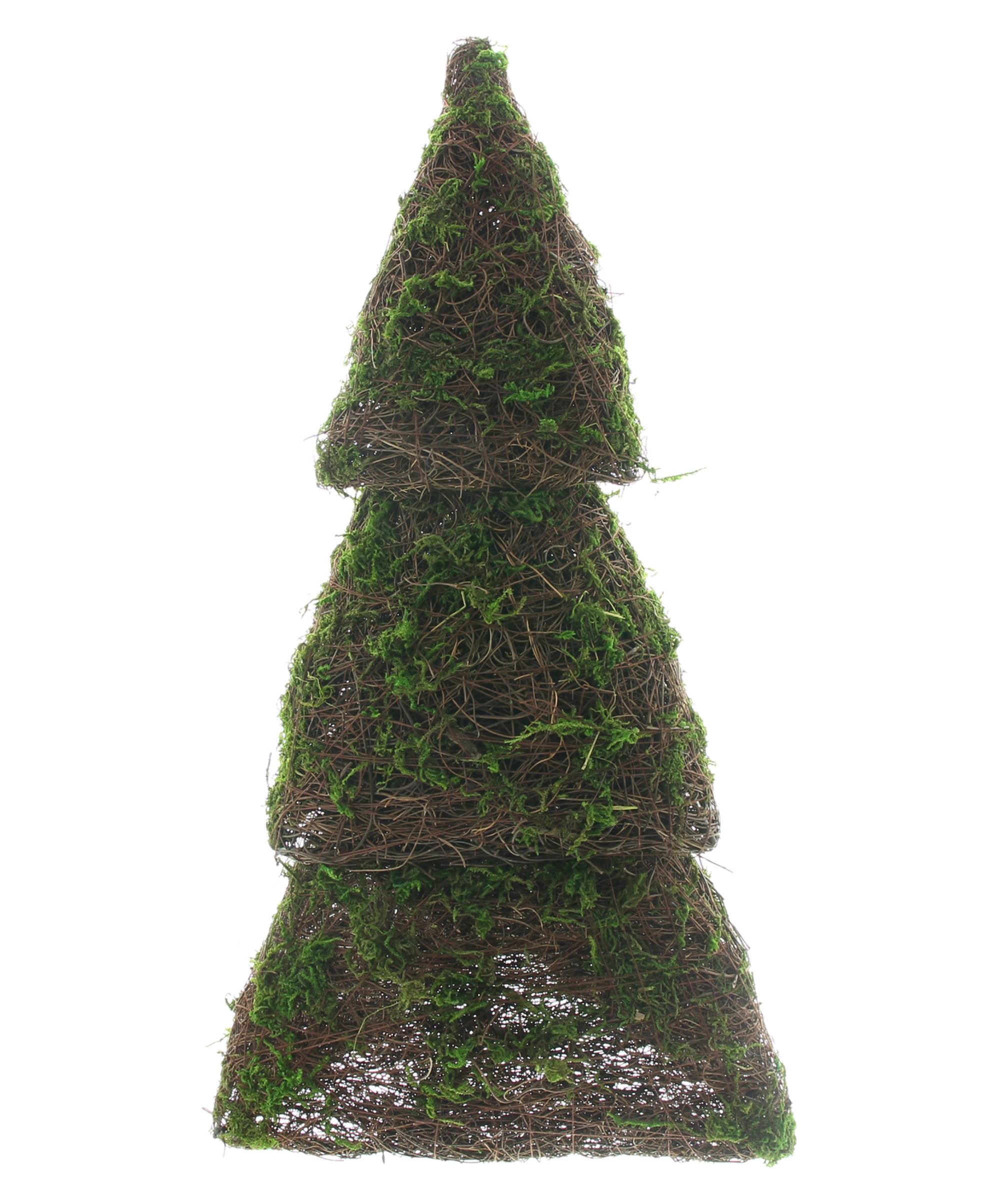 Acheter Pyramide de sapin « Moos », lot de 3  dans la boutique en ligne de Frank Flechtwaren pour Nouvel arrivage