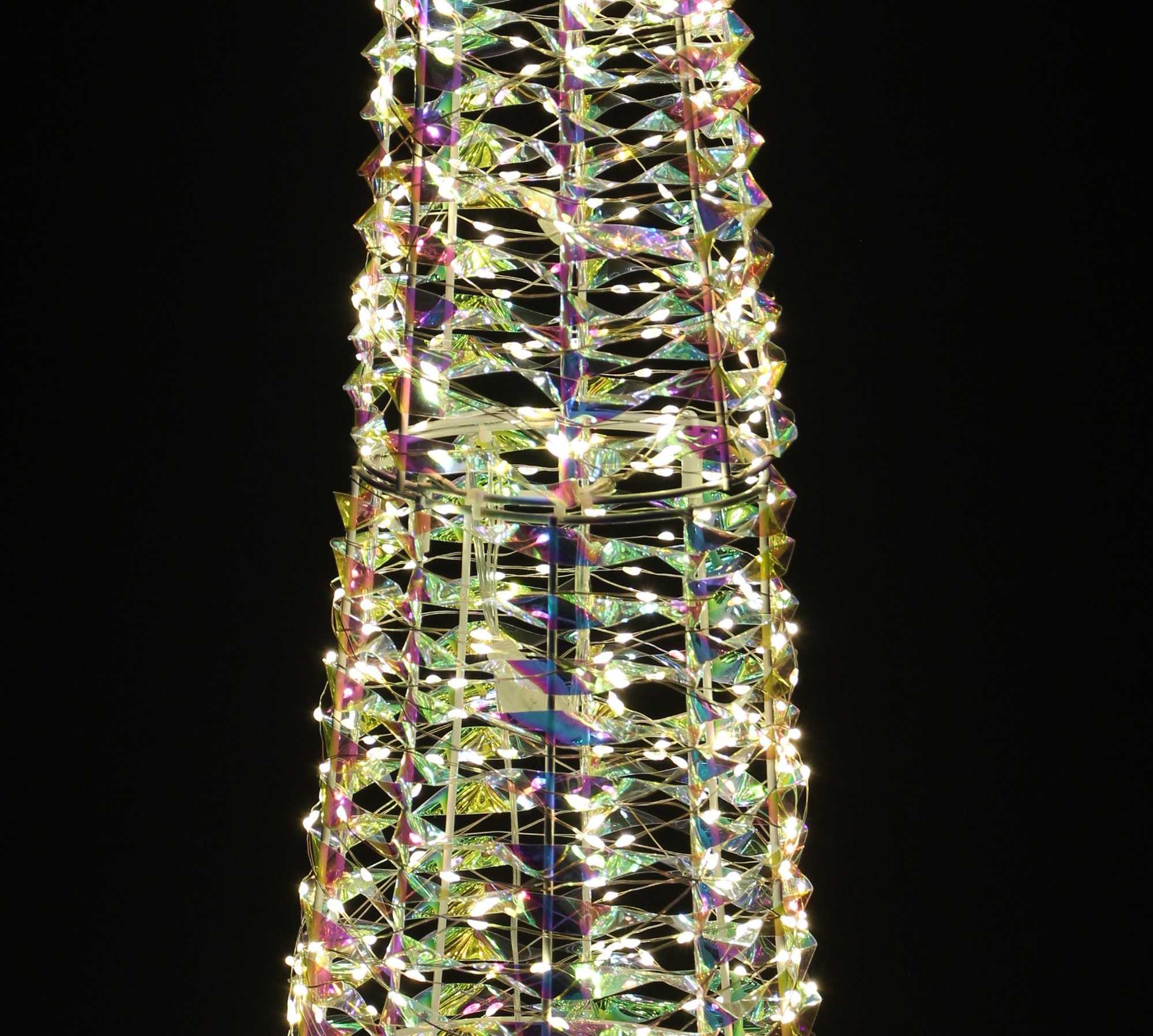 Acheter Cône LED "Rainbow ", grand  dans la boutique en ligne de Frank Flechtwaren pour Noël