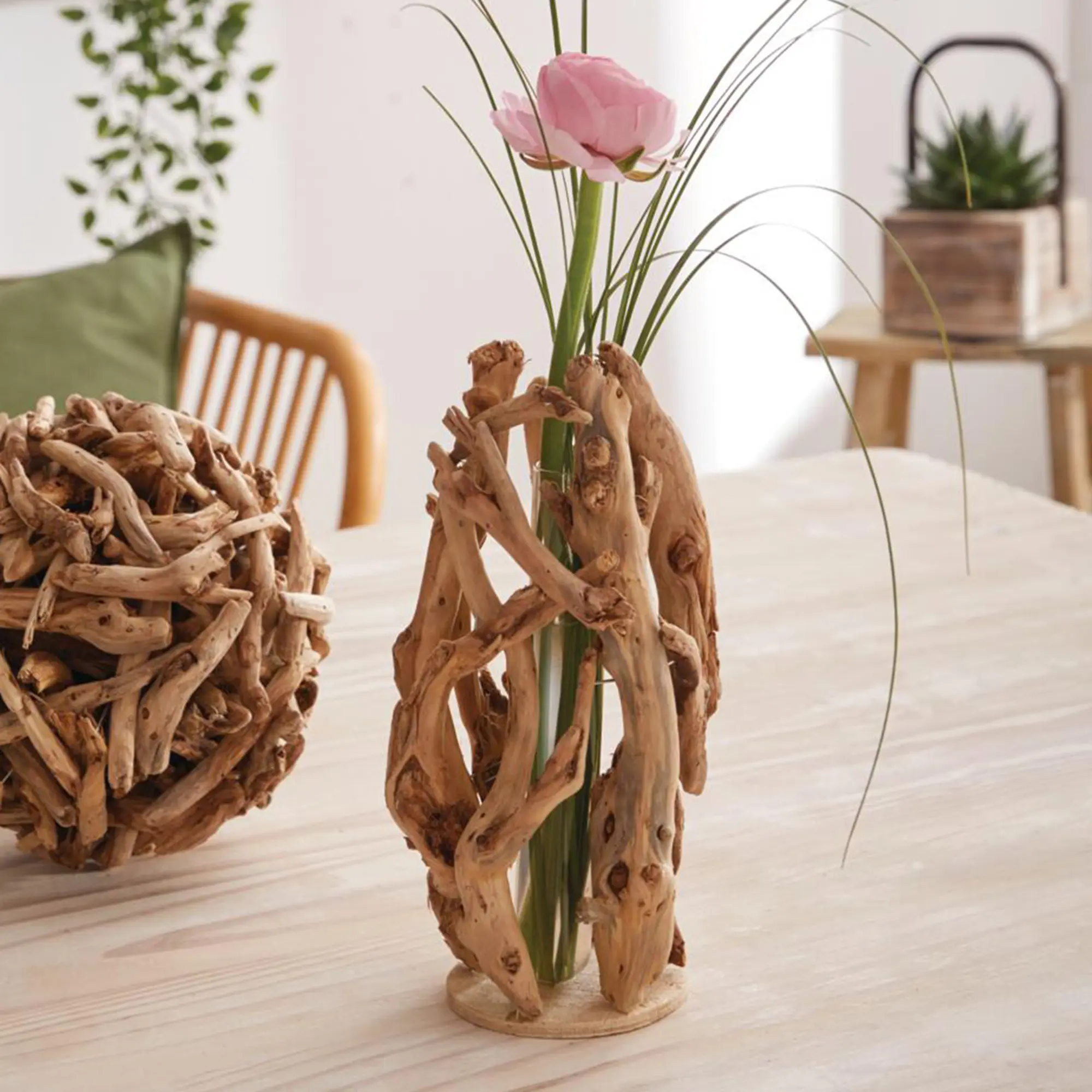 Acheter Vase "Bois de racine"  dans la boutique en ligne de Frank Flechtwaren
