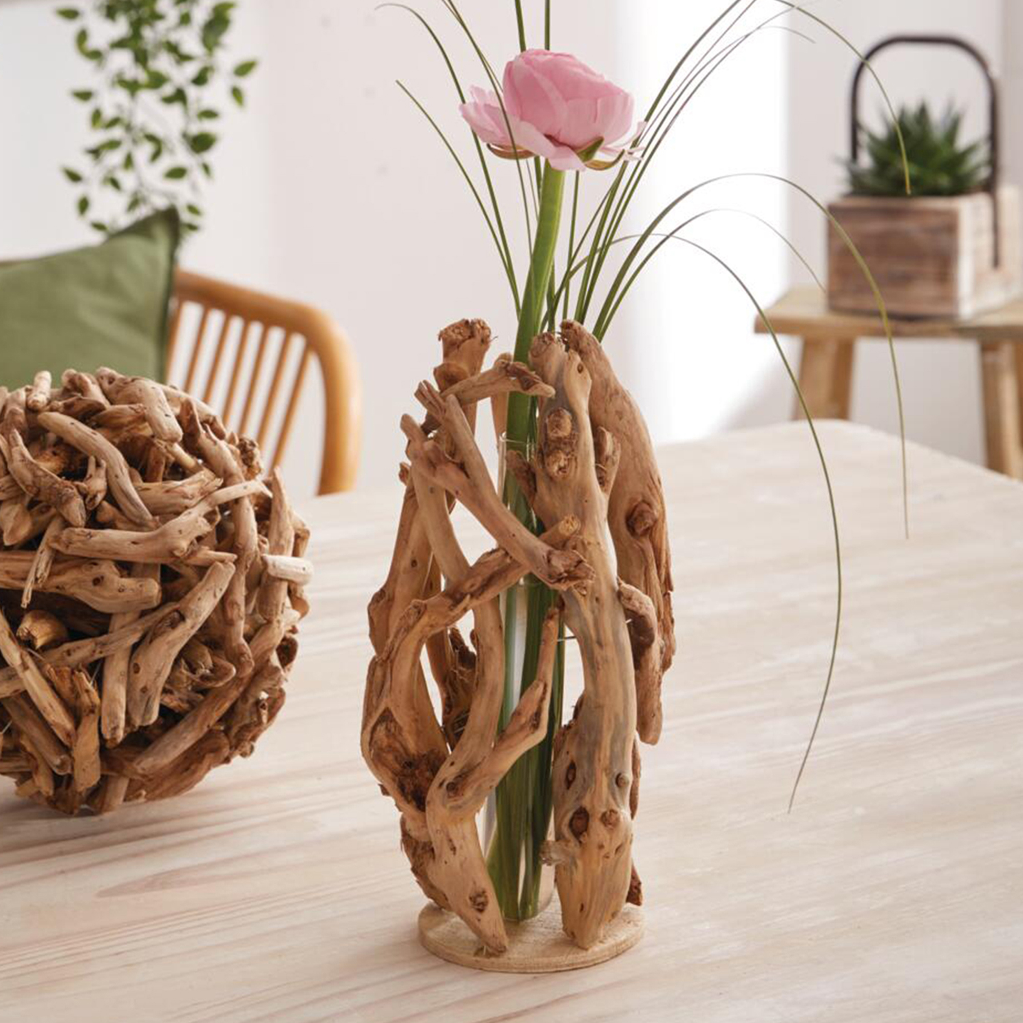 Acheter Vase "Bois de racine"  dans la boutique en ligne de Frank Flechtwaren pour Vases
