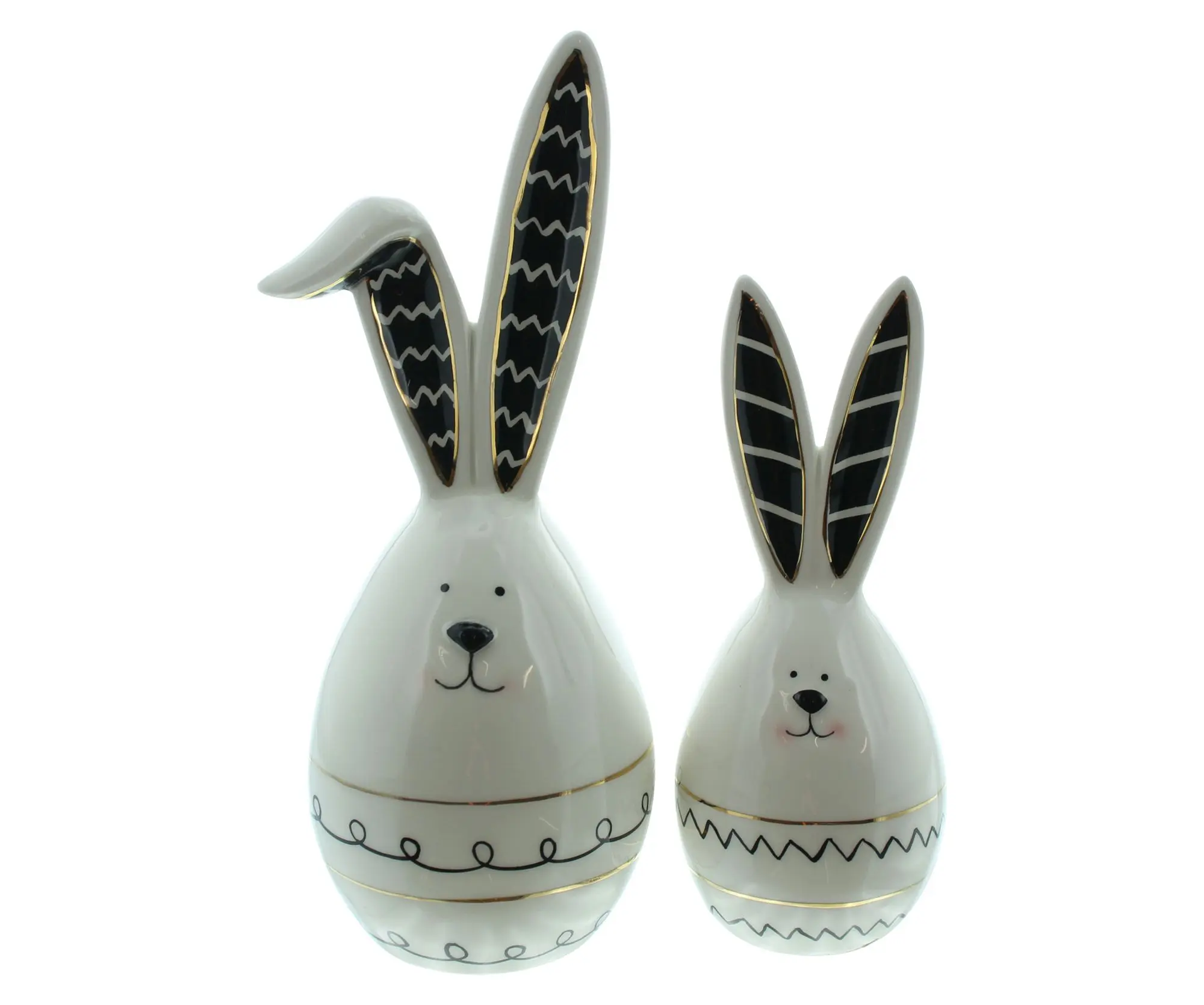 Acheter Lot de 2 lapins "style"  dans la boutique en ligne de Frank Flechtwaren pour Lapin &amp; co