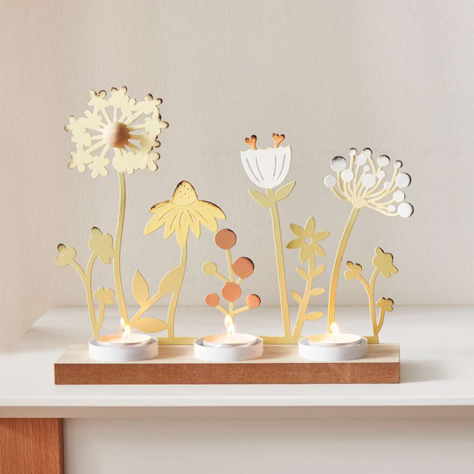 Acheter Bougeoir "prairie fleurie"  dans la boutique en ligne de Frank Flechtwaren