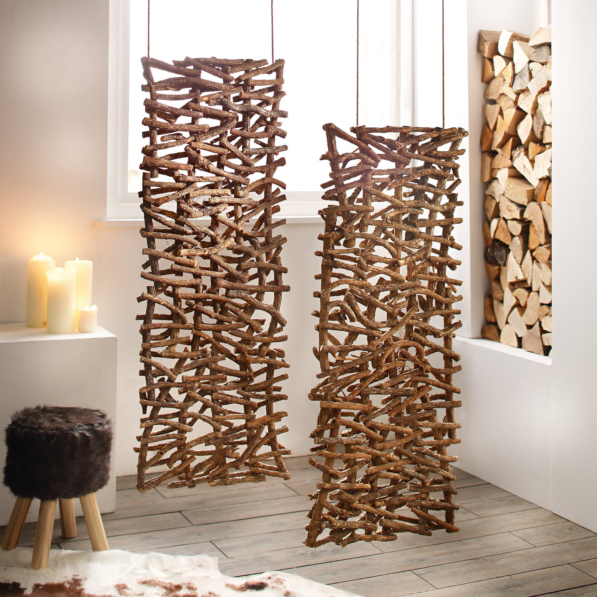 Acheter Décoration en bois "rustique"  dans la boutique en ligne de Frank Flechtwaren