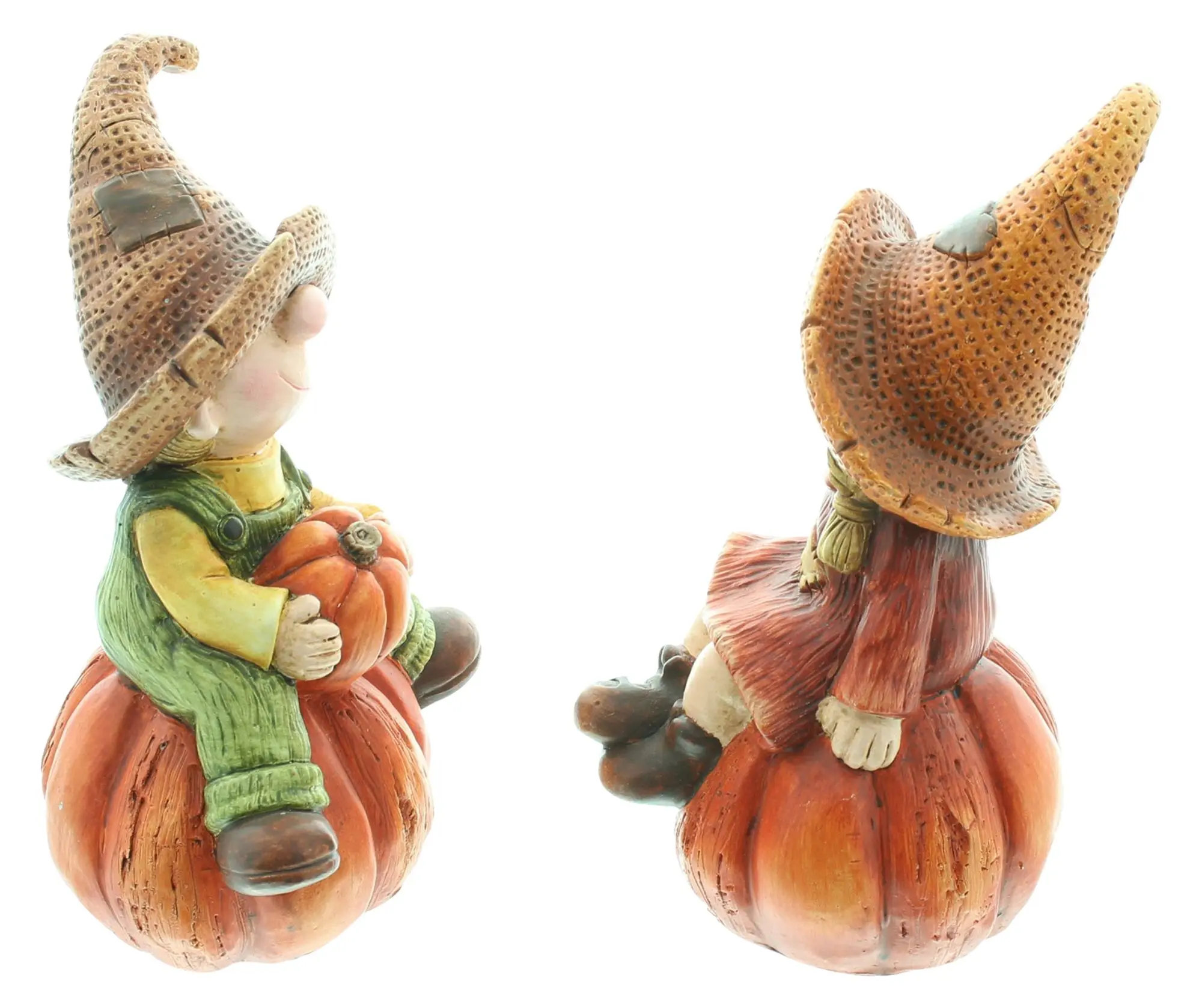 Acheter Lot de 2 figurines "fête de la citrouille"  dans la boutique en ligne de Frank Flechtwaren pour Figurines