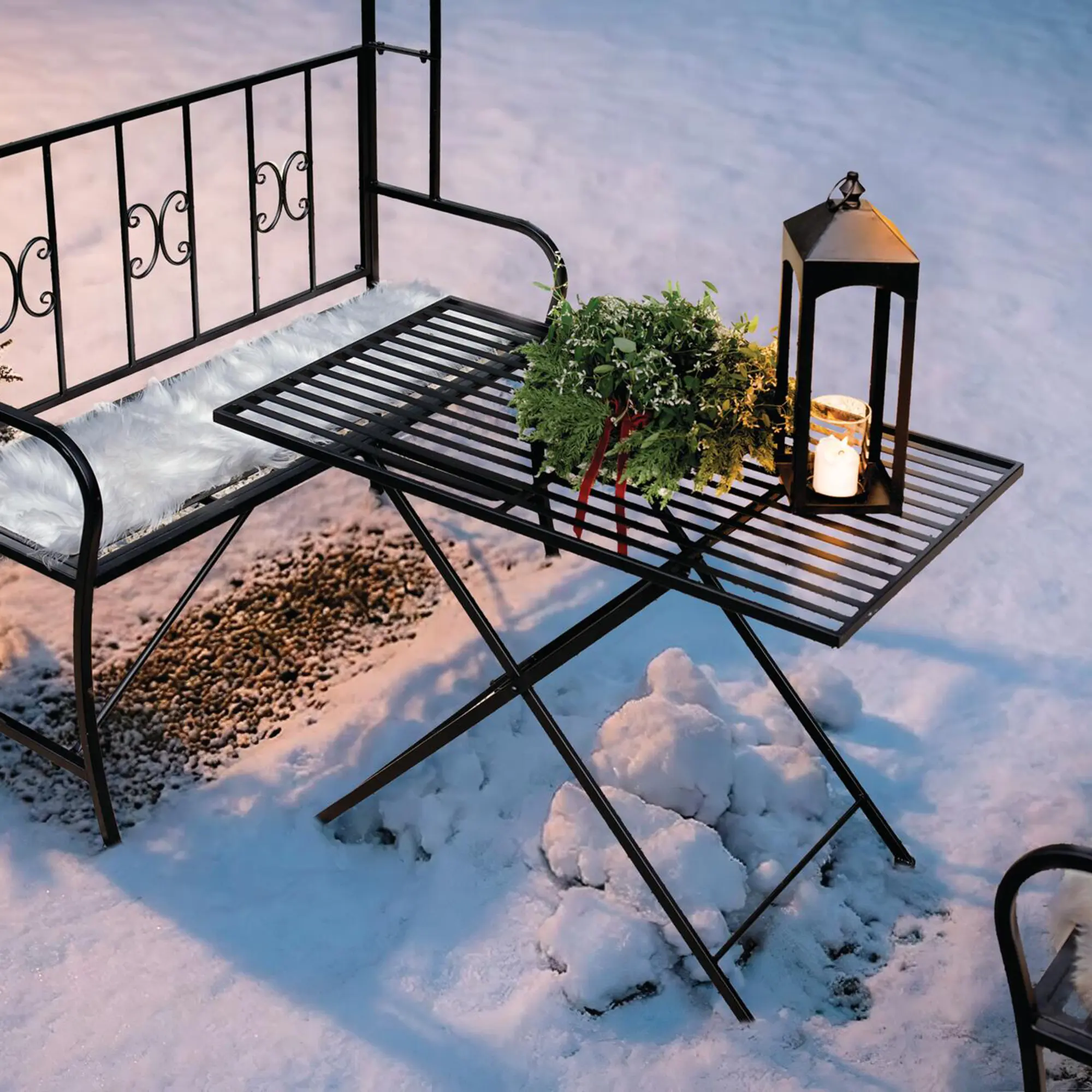Acheter Table de jardin « Black »  dans la boutique en ligne de Frank Flechtwaren