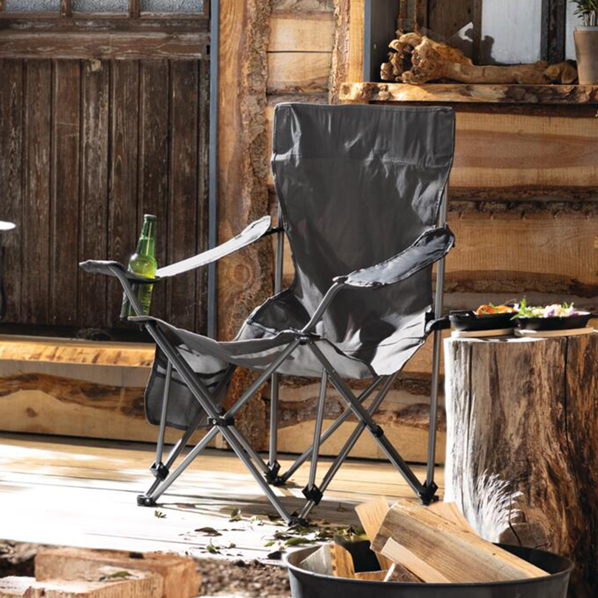 Acheter Chaise de camping "Grey"  dans la boutique en ligne de Frank Flechtwaren