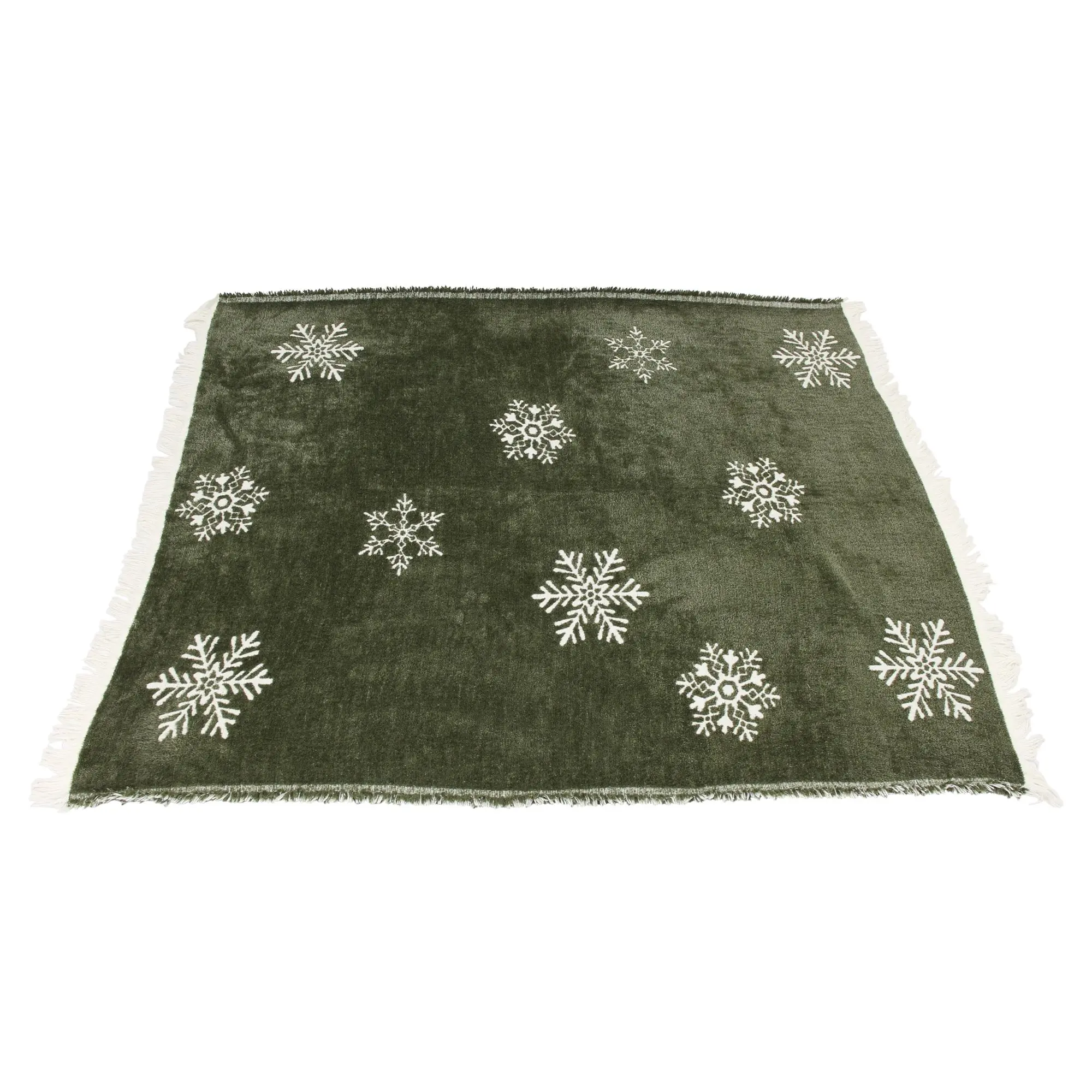 Acheter Couverture douillette « Flocons de neige »  dans la boutique en ligne de Frank Flechtwaren pour Couvertures douillettes de Noël