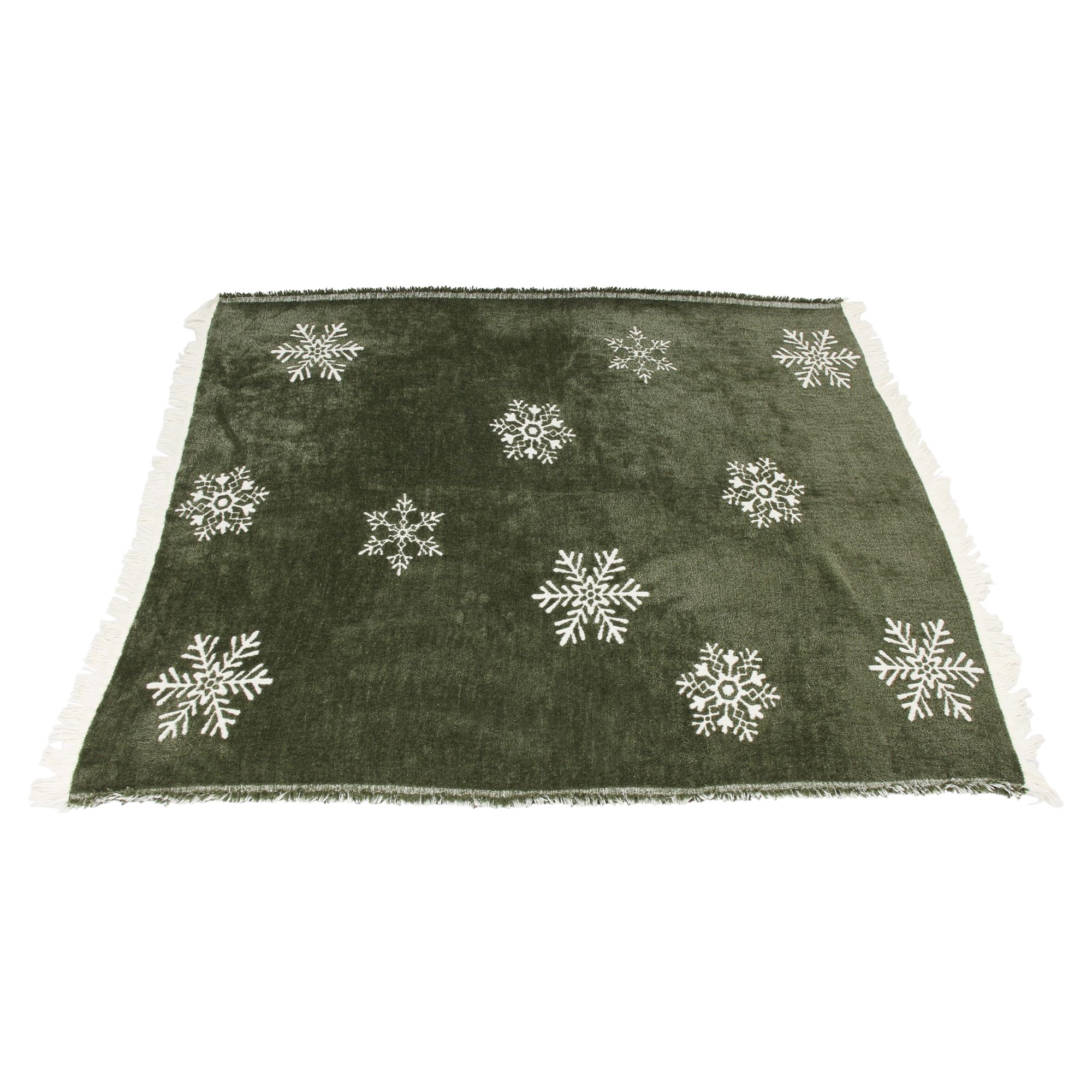 Acheter Couverture douillette « Flocons de neige »  dans la boutique en ligne de Frank Flechtwaren pour Couvertures douillettes de Noël