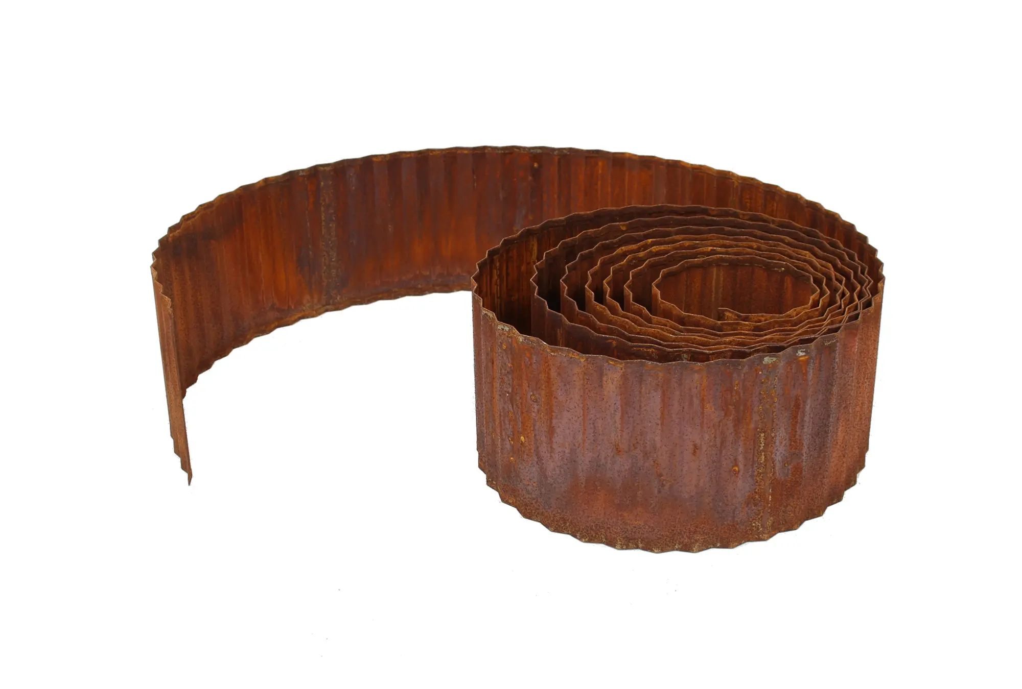 Acheter Bordure de parterre "Vague"  dans la boutique en ligne de Frank Flechtwaren pour Décoration rouille pour votre jardin