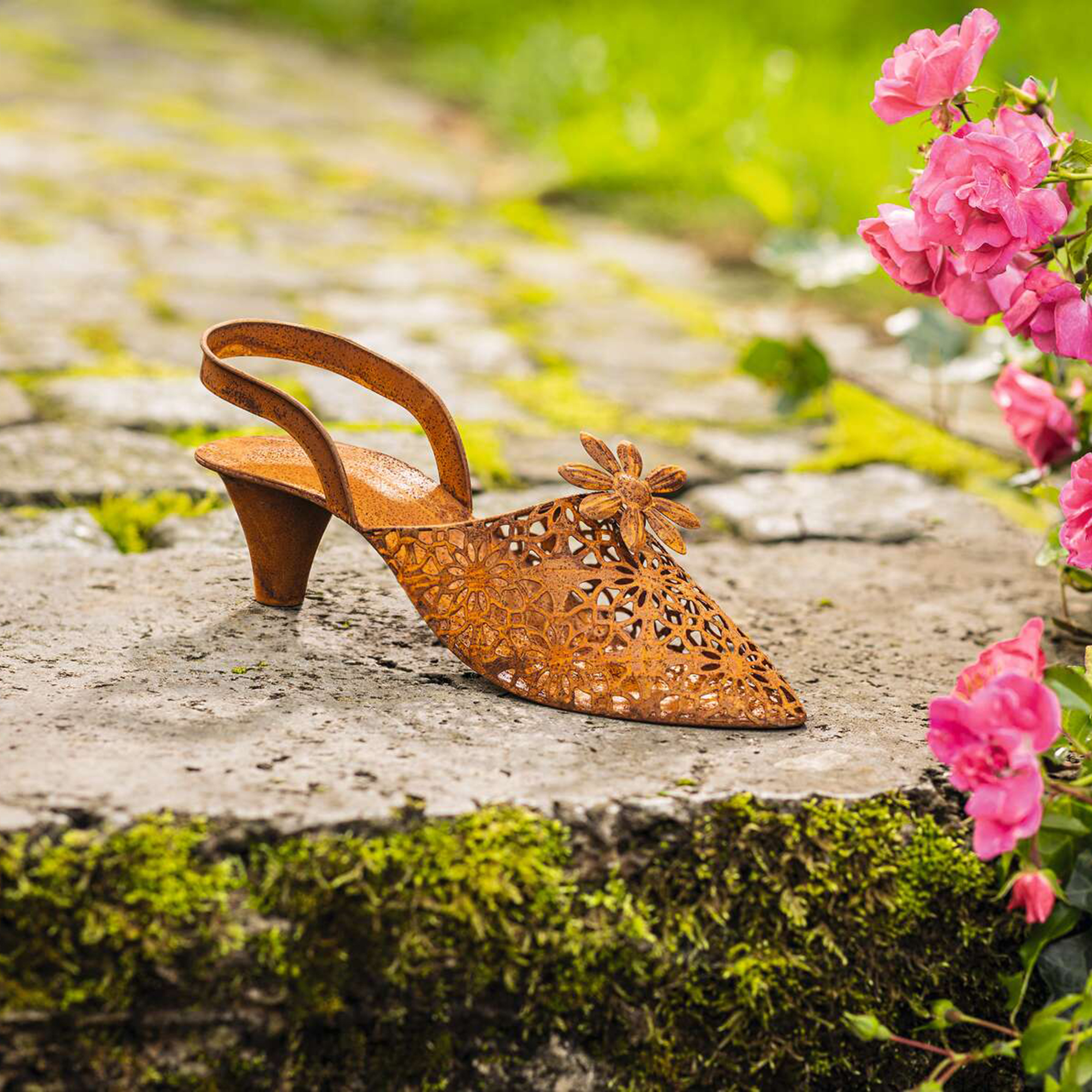 Acheter Chaussure décorative "Flowers"  dans la boutique en ligne de Frank Flechtwaren
